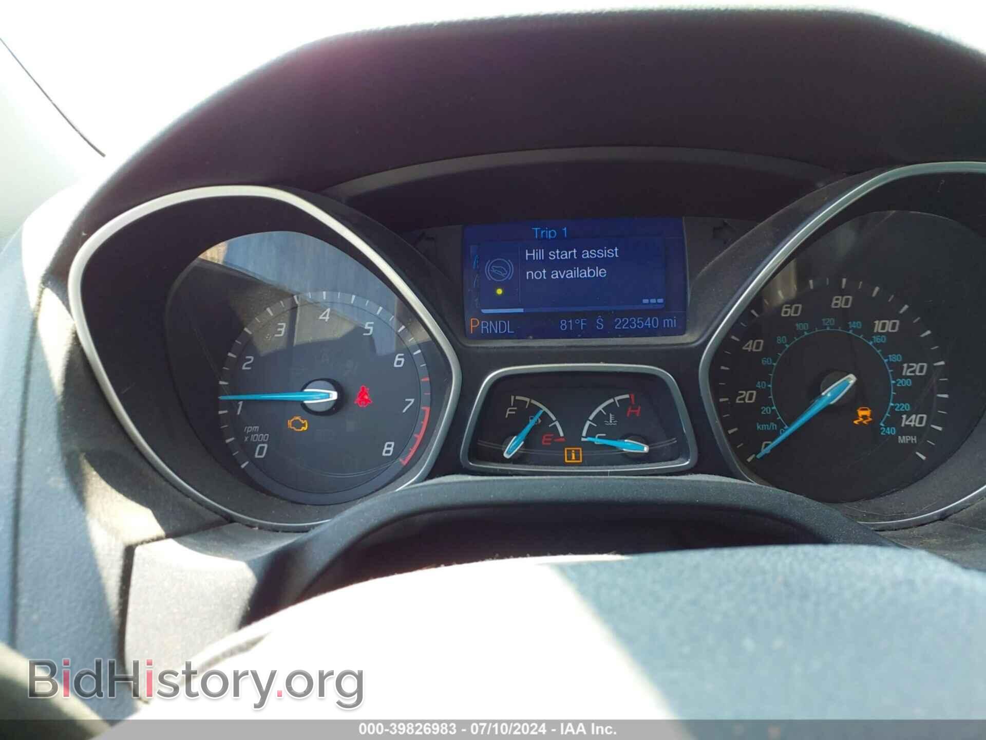 2013 FORD FOCUS - VIN: 1FADP3F27DL156358 - Фото 7