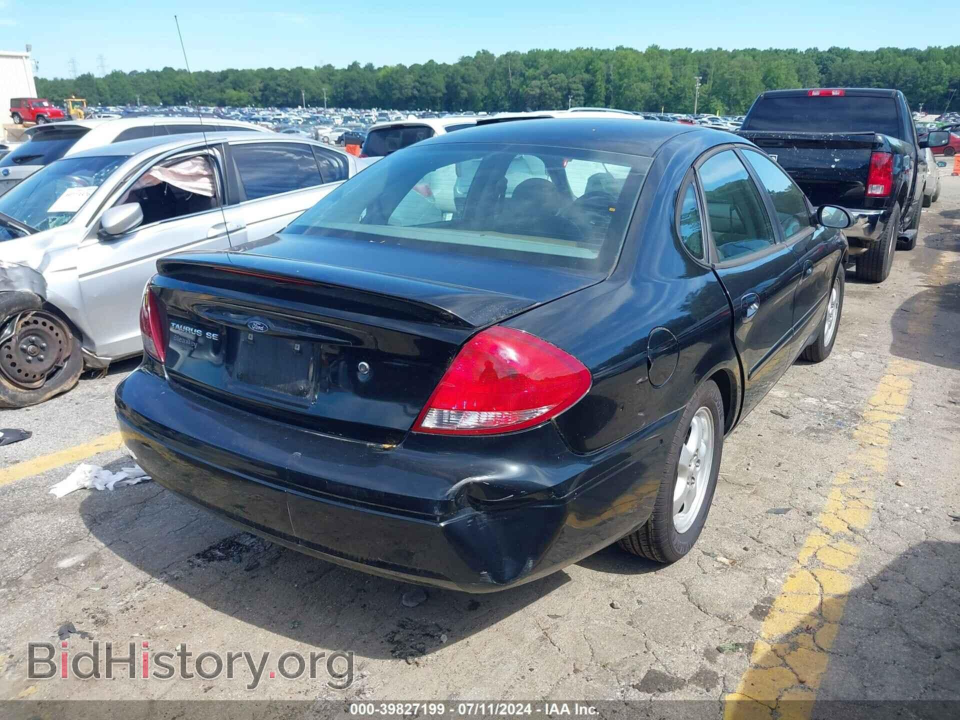 2007 FORD TAURUS - VIN: 1FAFP53U87A202130 - Фото 4