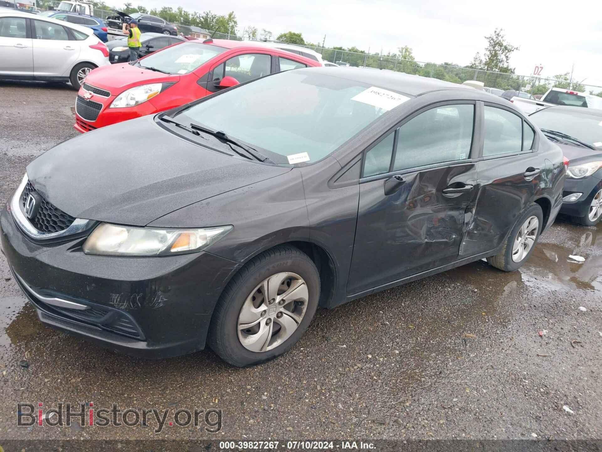 2013 HONDA CIVIC - VIN: 19XFB2F54DE009137 - Фото 2