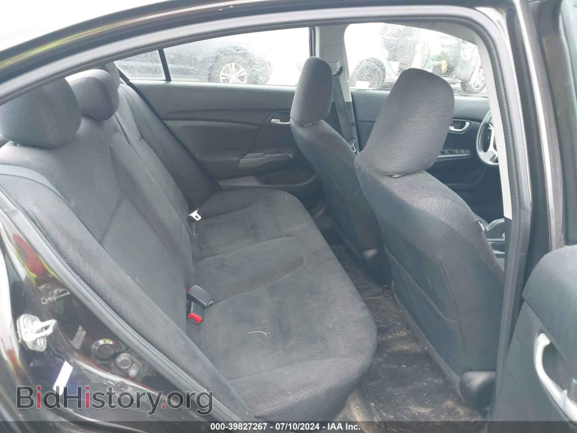 2013 HONDA CIVIC - VIN: 19XFB2F54DE009137 - Фото 8