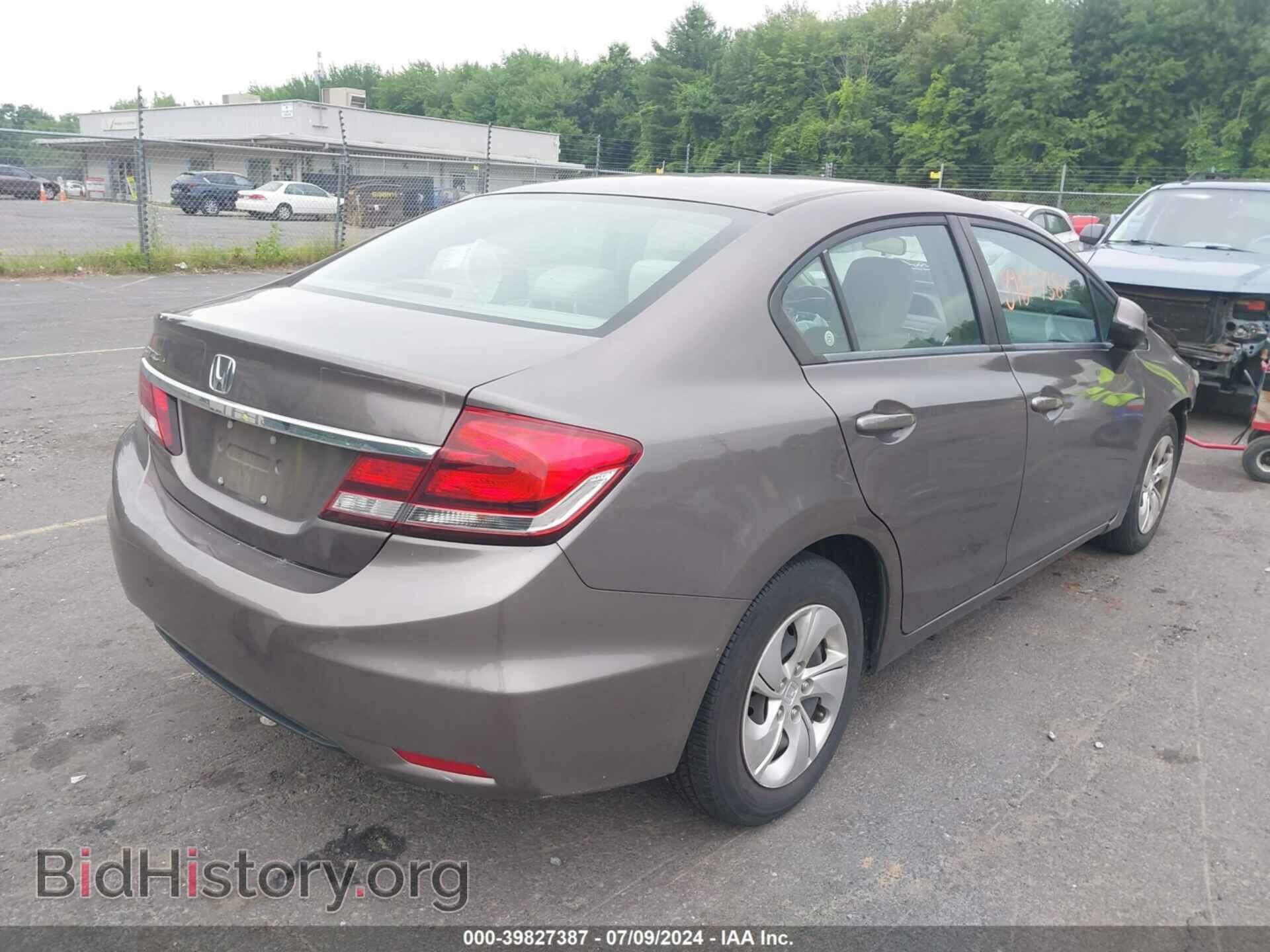 2013 HONDA CIVIC - VIN: 2HGFB2F55DH546623 - Фото 4