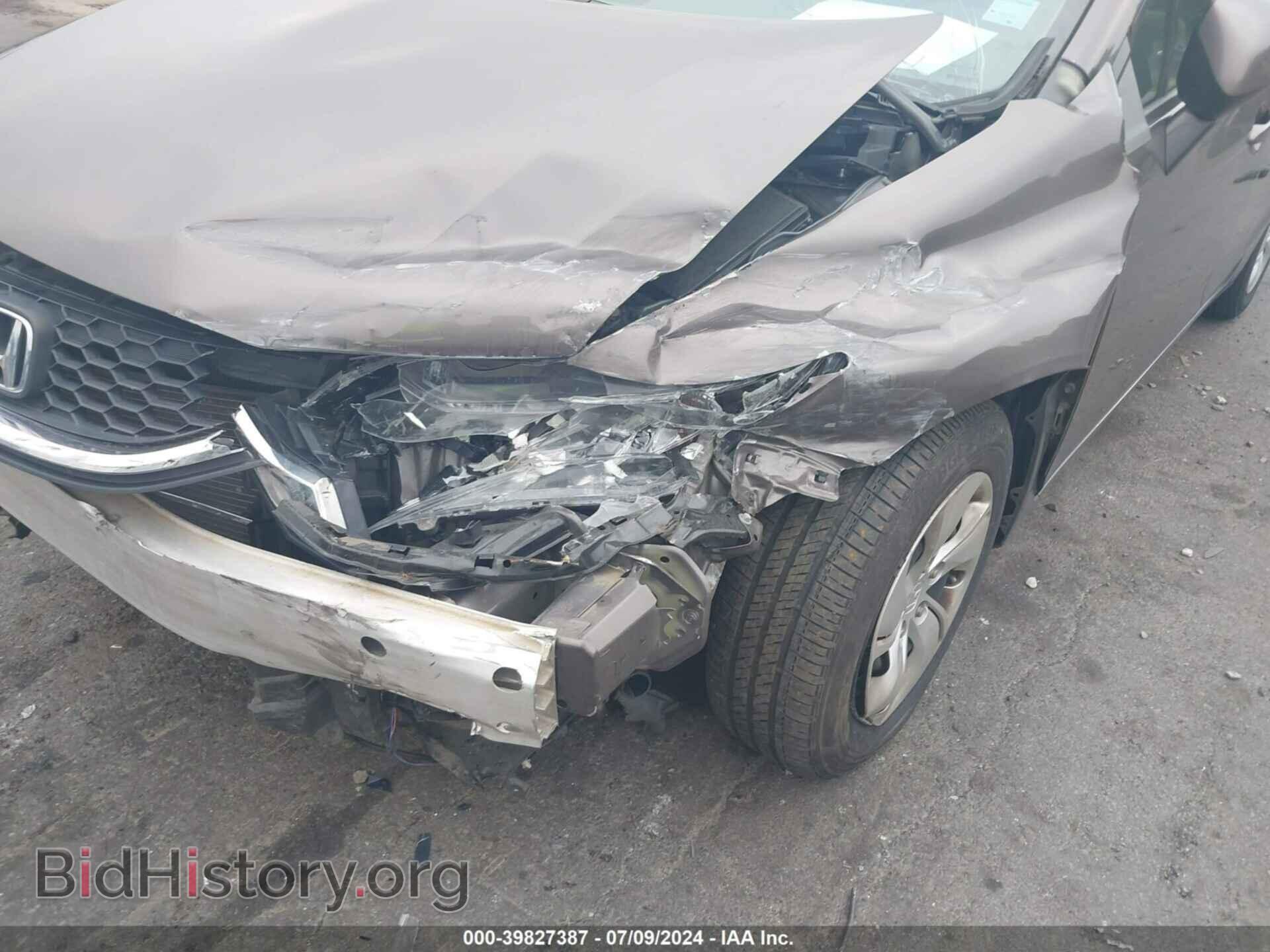 2013 HONDA CIVIC - VIN: 2HGFB2F55DH546623 - Фото 6
