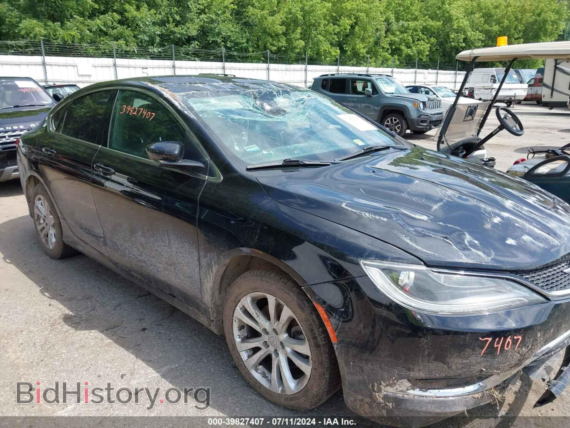 Фотография 1C3CCCABXFN548061 - CHRYSLER 200 2015