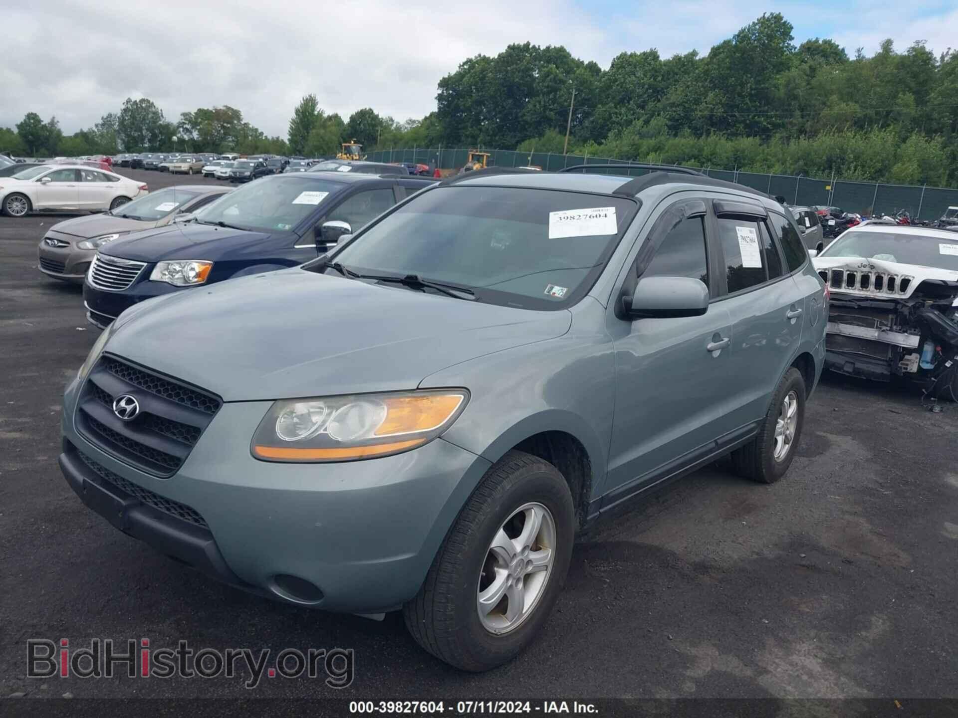 2008 HYUNDAI SANTA FE - VIN: 5NMSG73D28H169783 - Фото 2