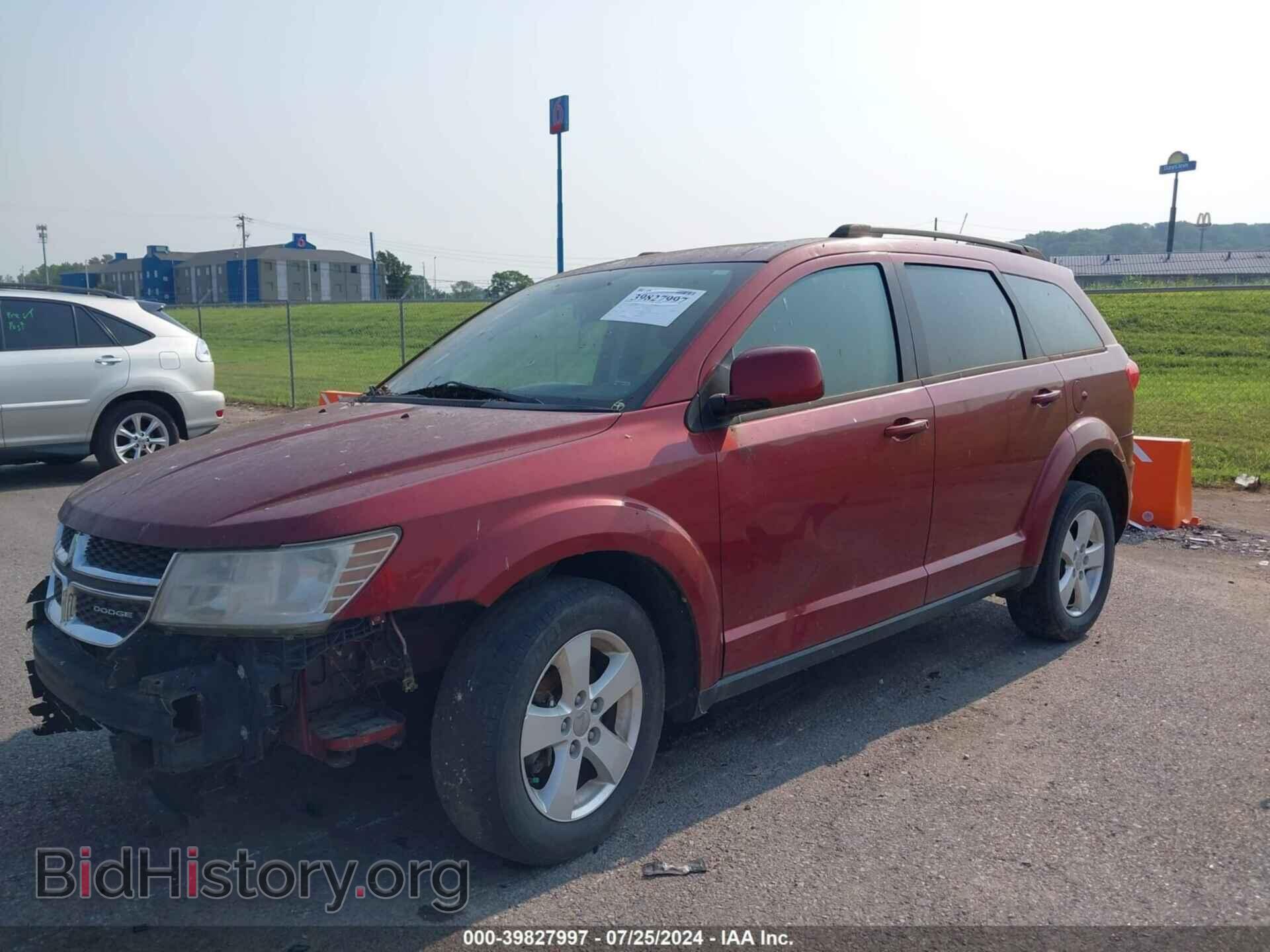 2011 DODGE JOURNEY - VIN: 3D4PH1FGXBT522838 - Фото 2