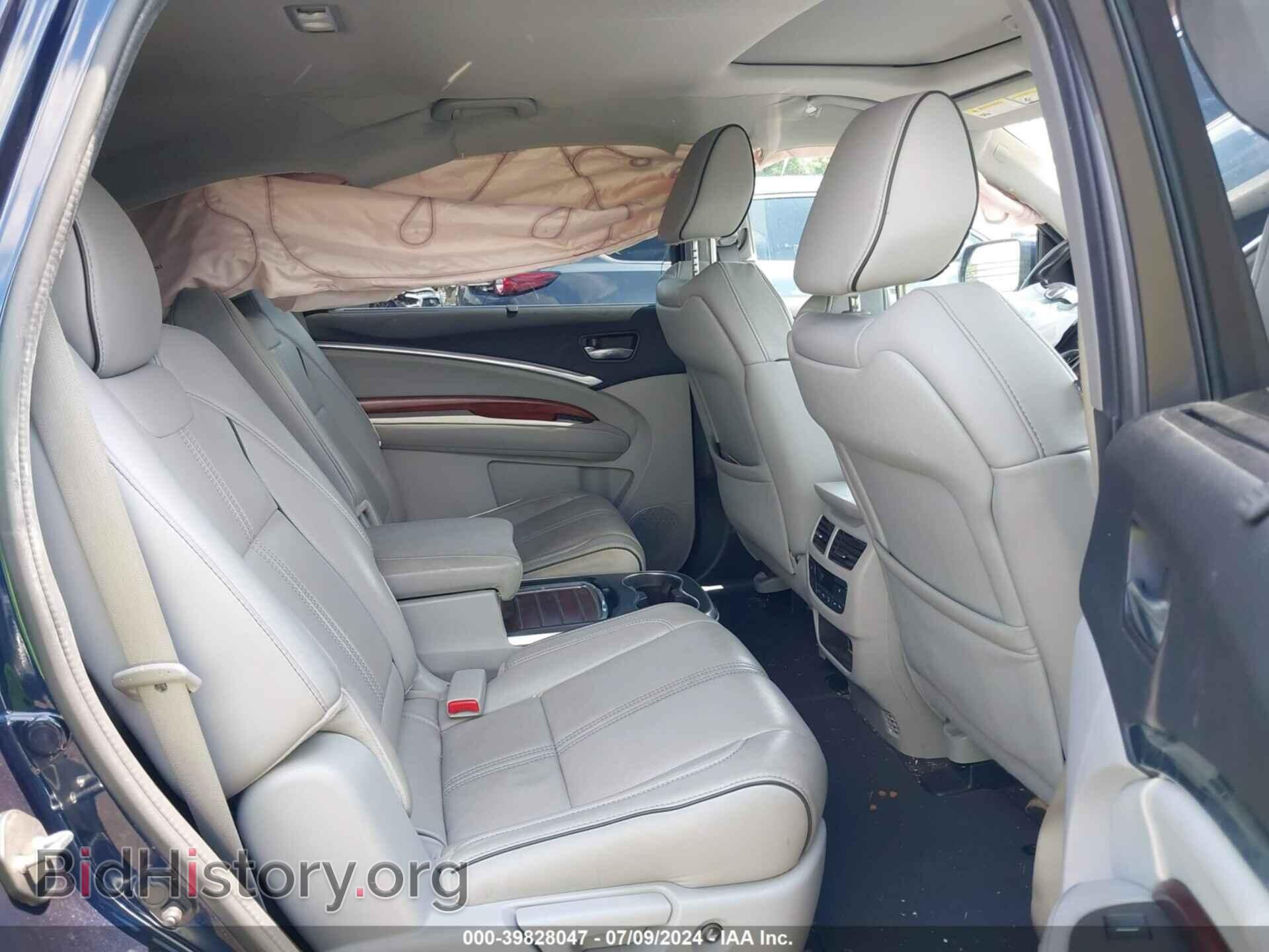2017 ACURA MDX - VIN: 5FRYD4H86HB018524 - Фото 8