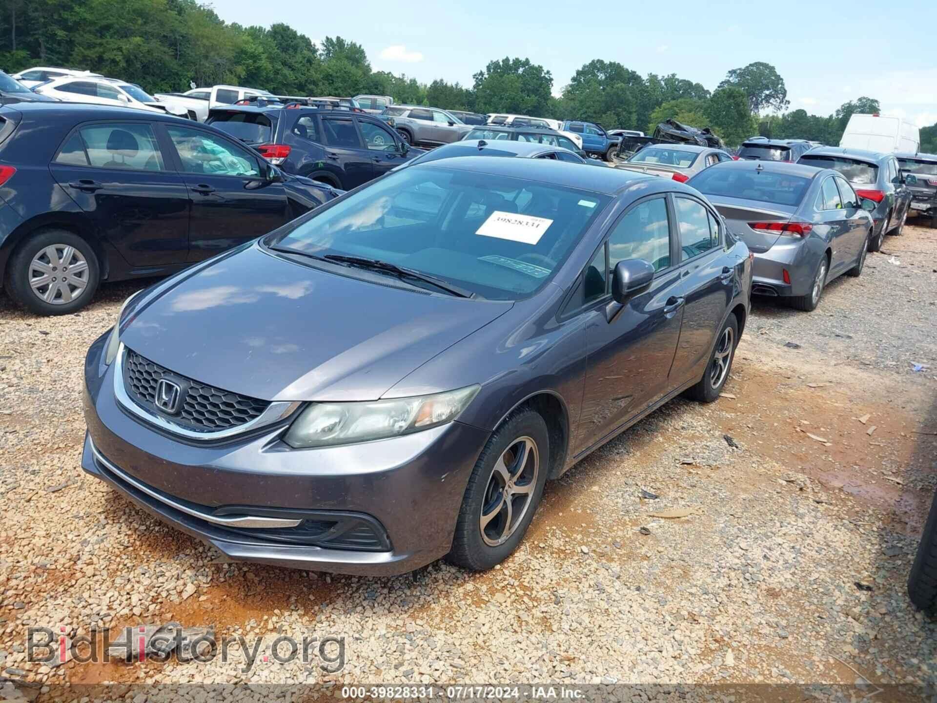 2015 HONDA CIVIC - VIN: 19XFB2F71FE095561 - Фото 2