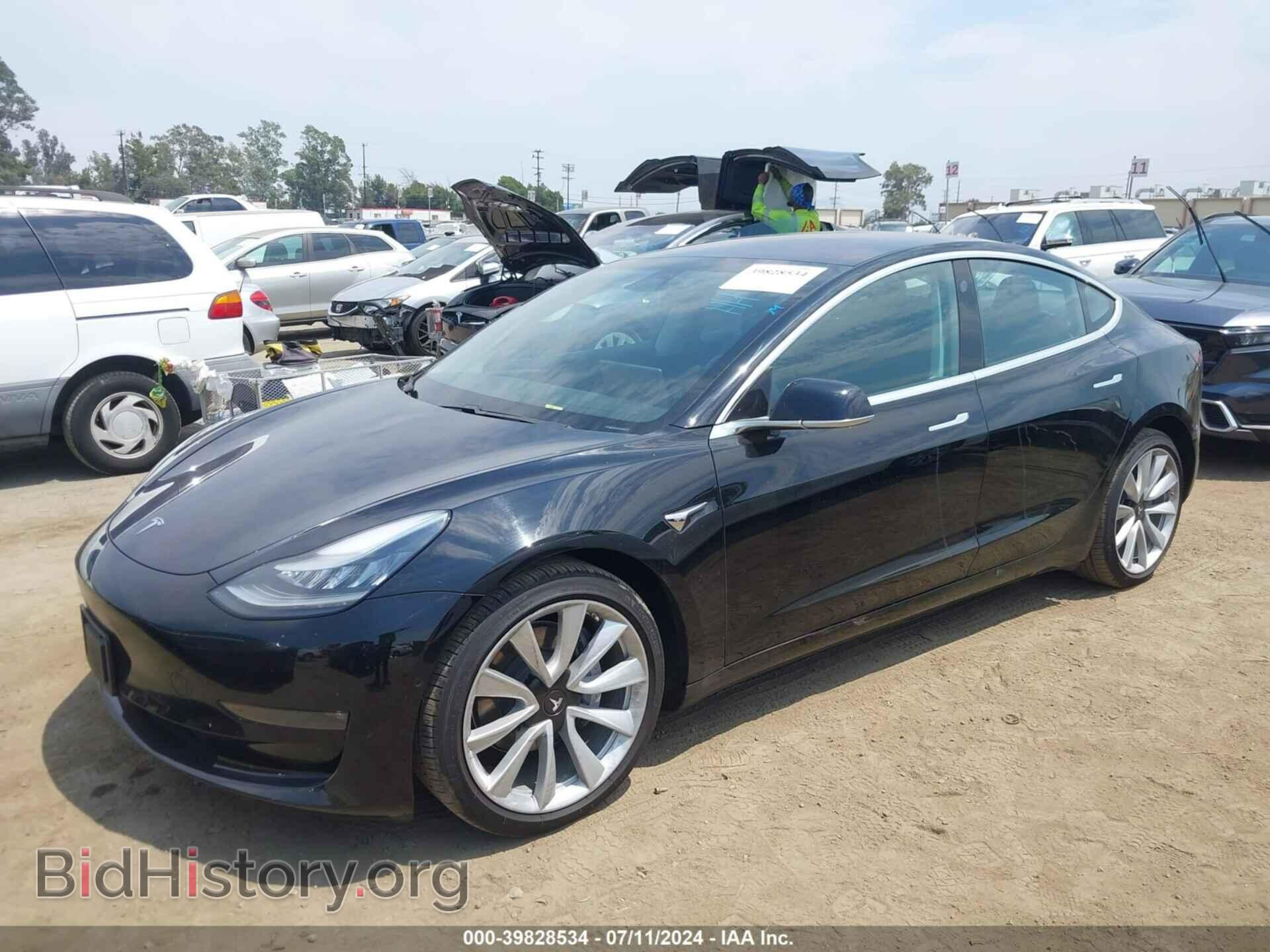 2018 TESLA MODEL 3 - VIN: 5YJ3E1EA5JF176065 - Фото 2