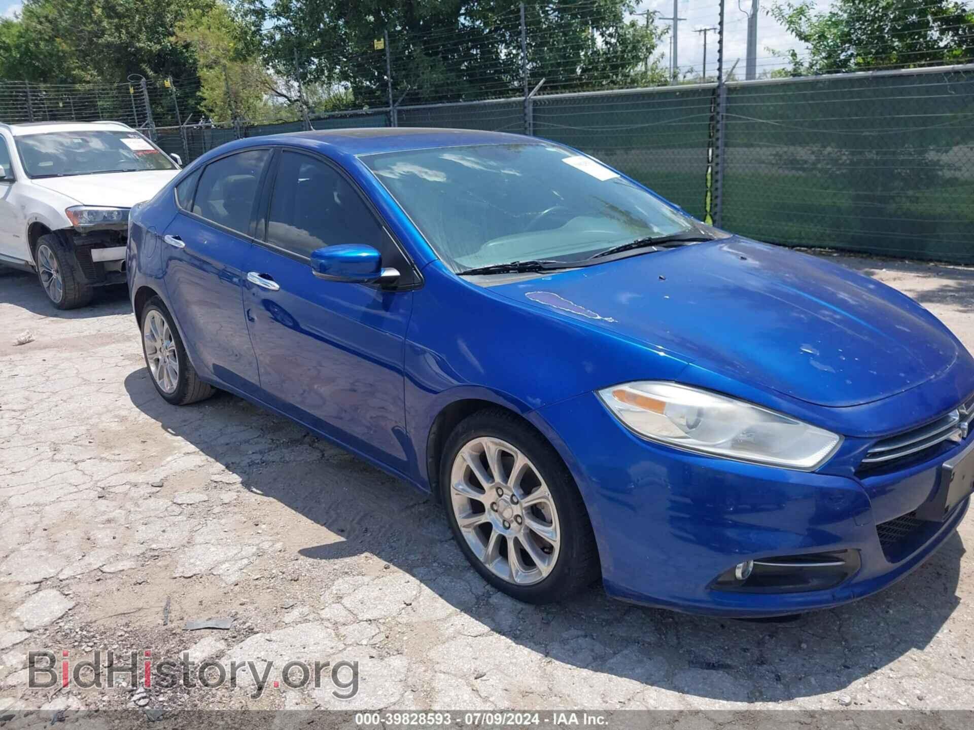 Photo 1C3CDFCH9DD191622 - DODGE DART 2013