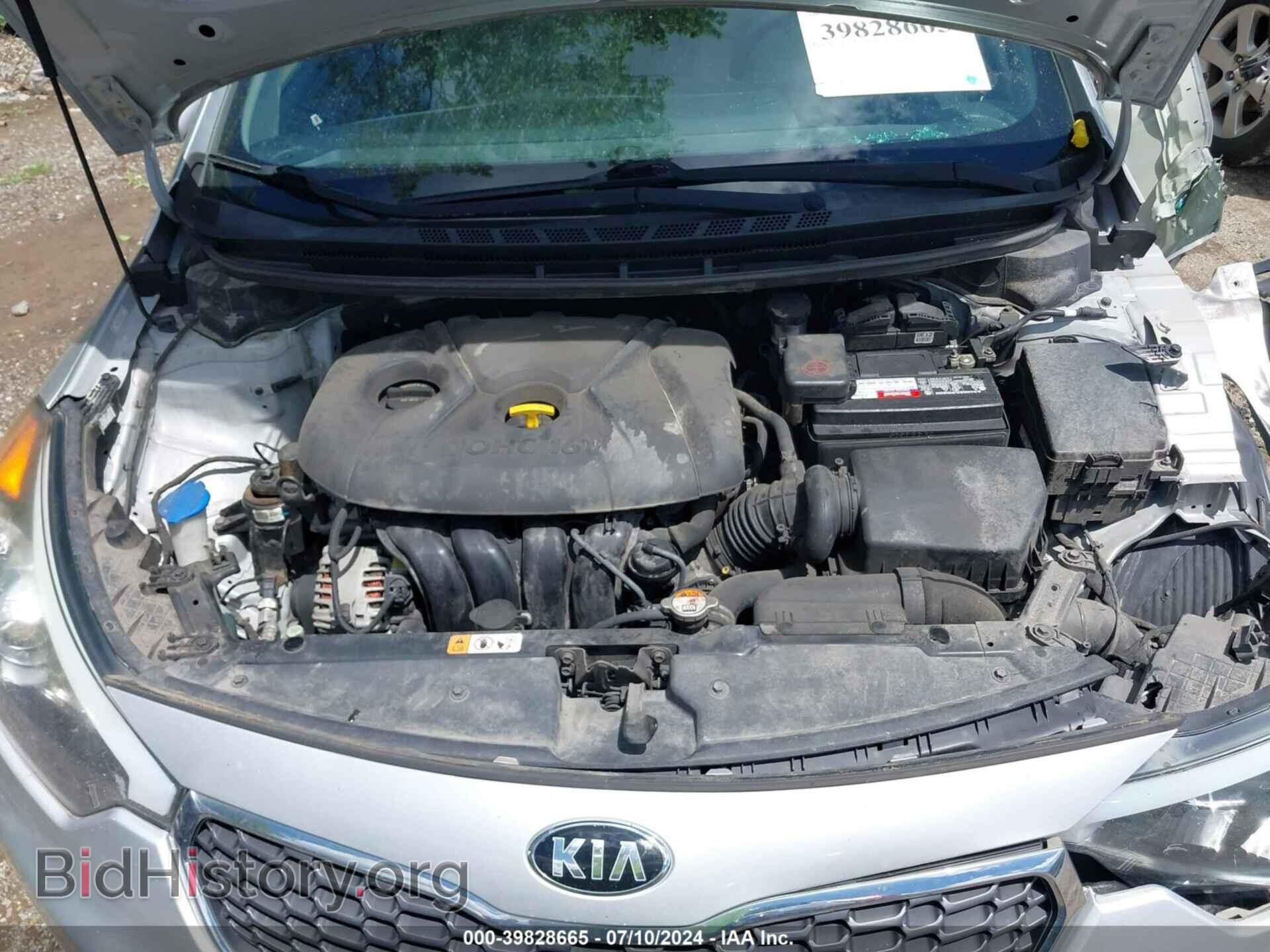 2016 KIA FORTE - VIN: KNAFK4A69G5520321 - Фото 10