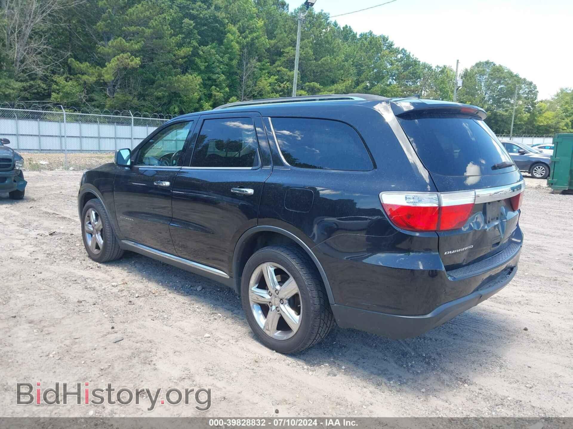 2013 DODGE DURANGO - VIN: 1C4RDHEG9DC602075 - Фото 3