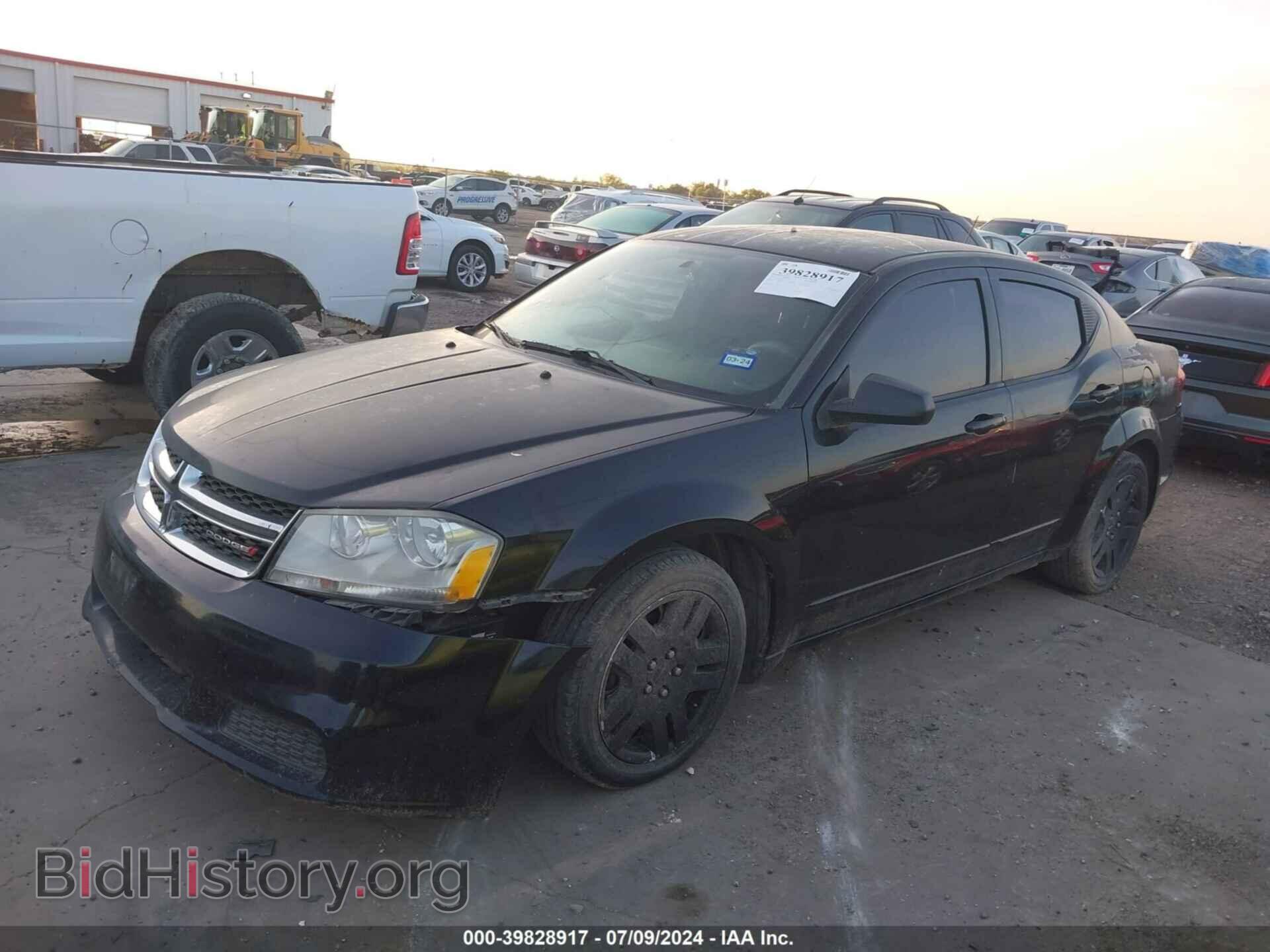 2012 DODGE AVENGER - VIN: 1C3CDZAB8CN323309 - Фото 2