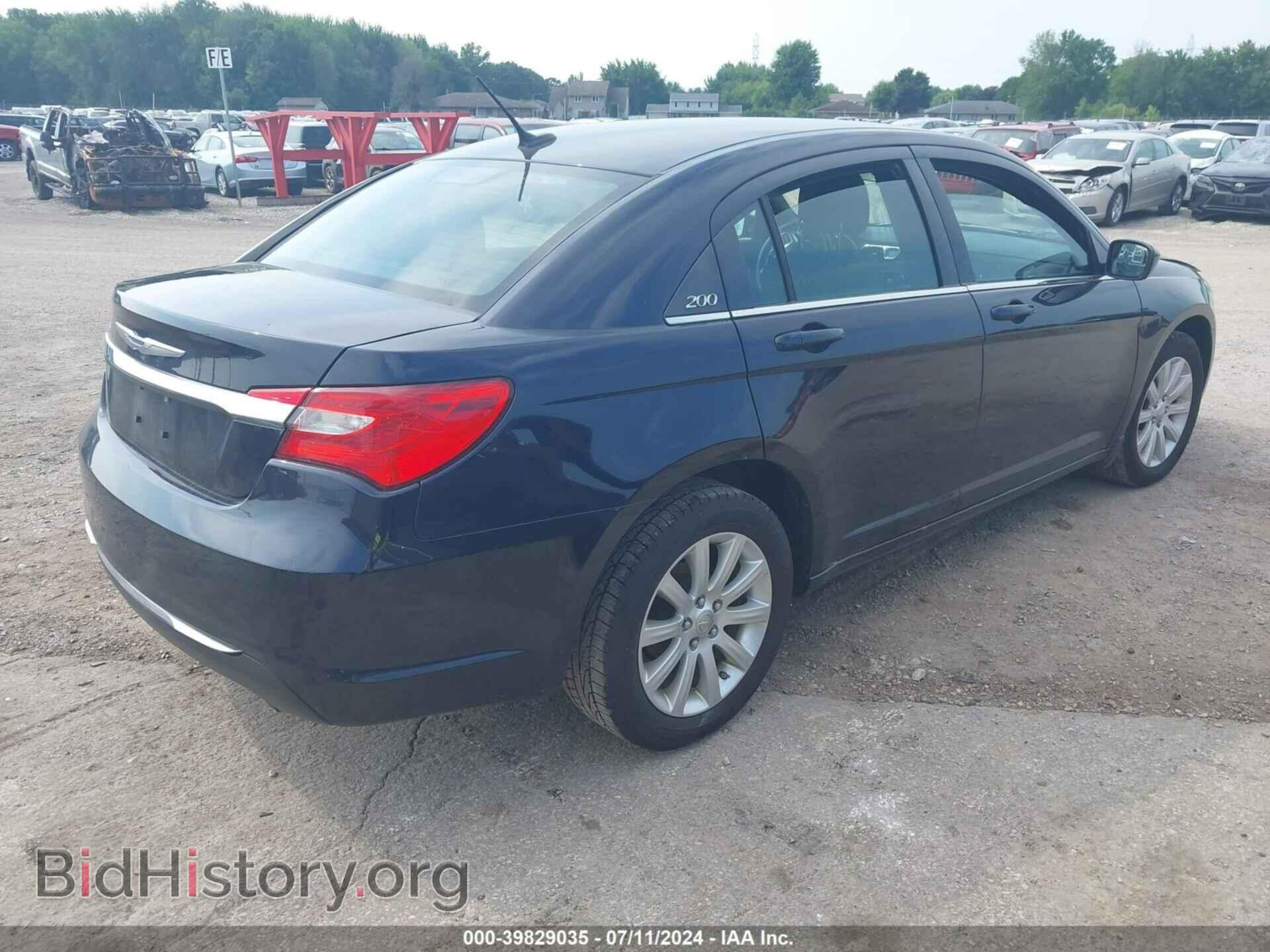 2012 CHRYSLER 200 - VIN: 1C3CCBBB6CN108522 - Фото 4