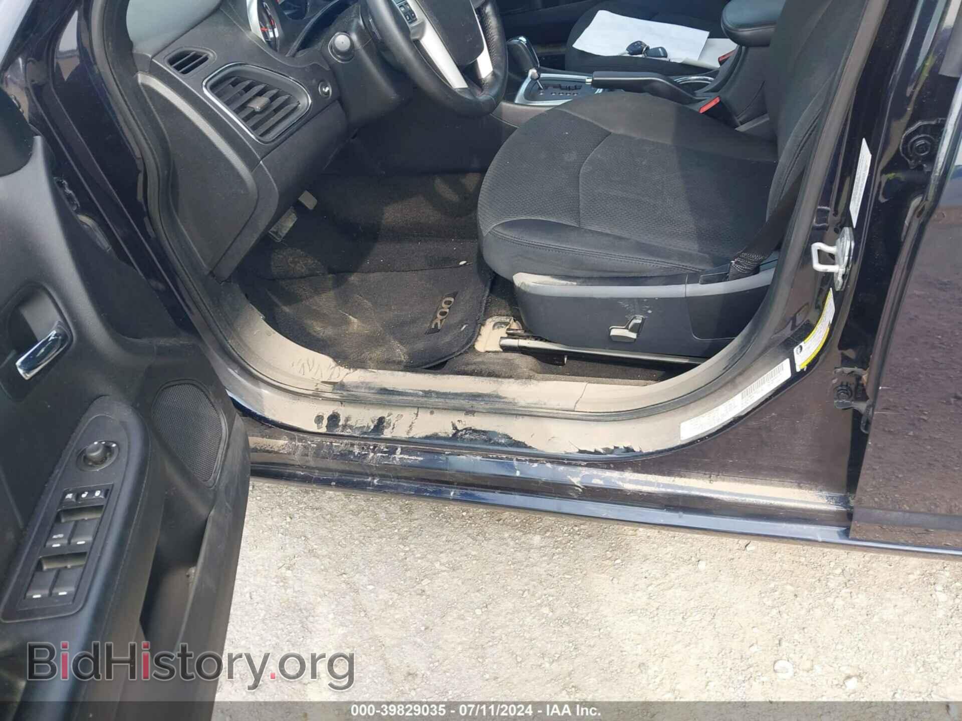 2012 CHRYSLER 200 - VIN: 1C3CCBBB6CN108522 - Фото 6