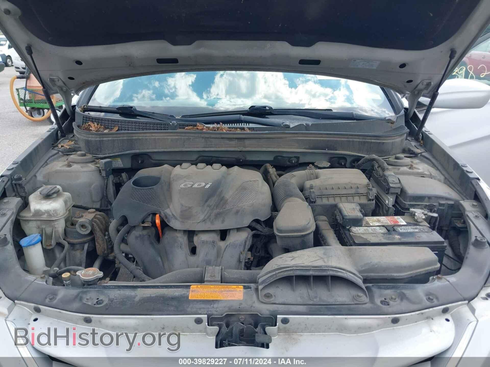 2012 HYUNDAI SONATA - VIN: 5NPEB4AC4CH448989 - Фото 10