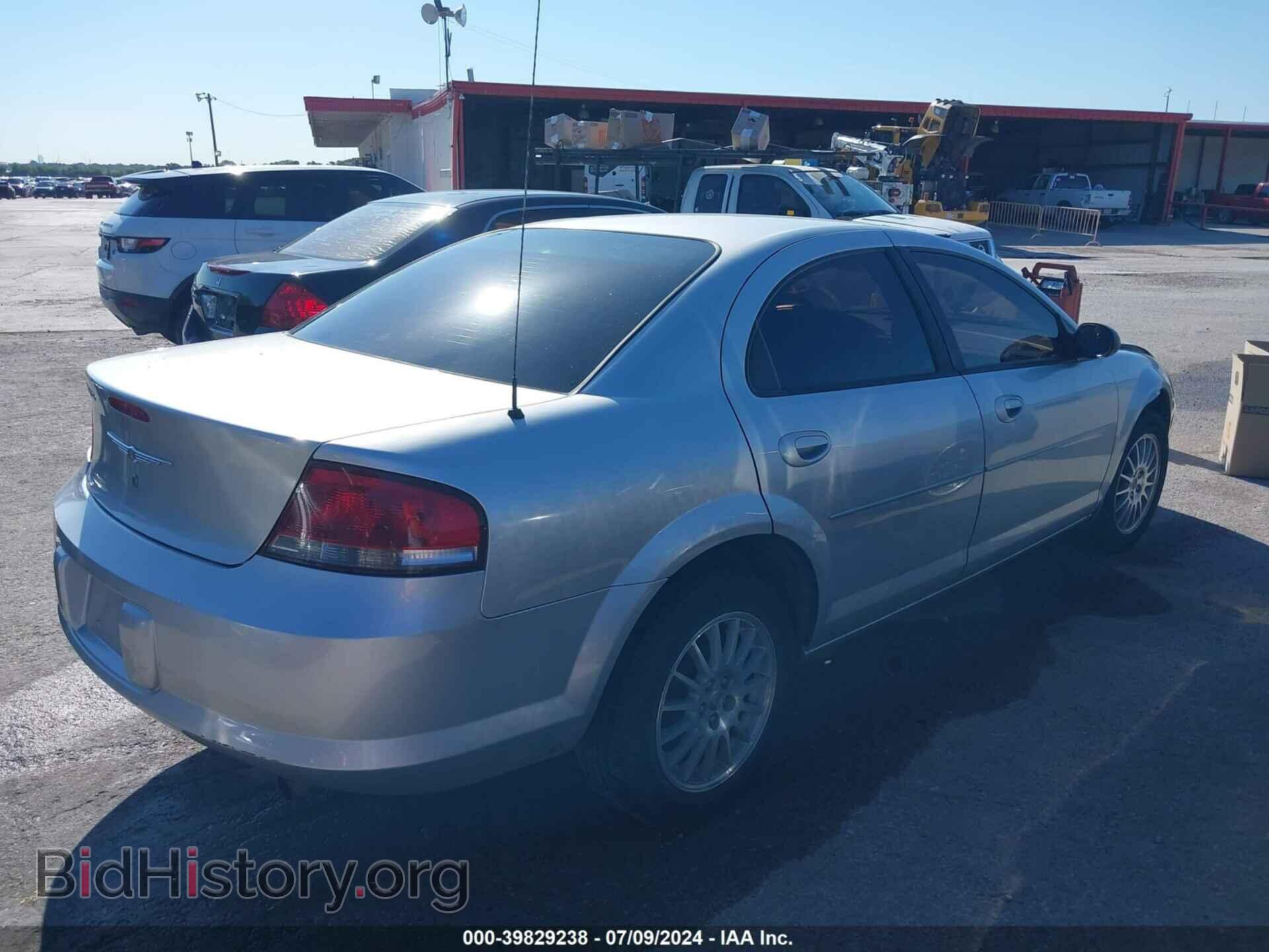2006 CHRYSLER SEBRING - VIN: 1C3EL46X36N231225 - Фото 4