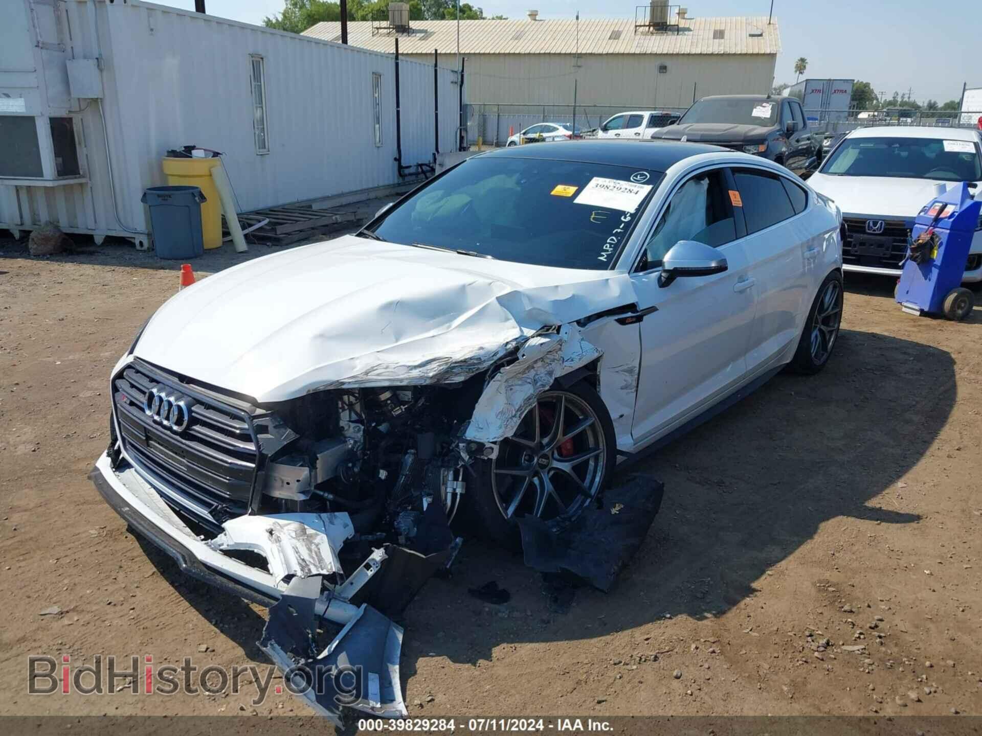 2018 AUDI S5 - VIN: WAUB4CF56JA119374 - Фото 2