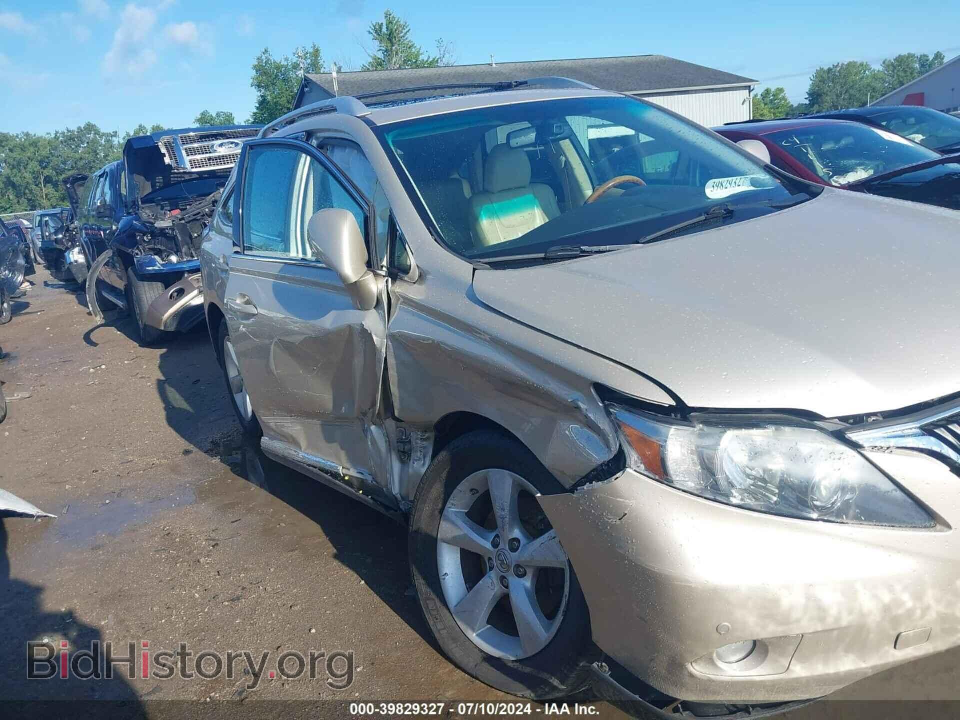 2012 LEXUS RX 350 - VIN: 2T2BK1BAXCC144773 - Фото 6