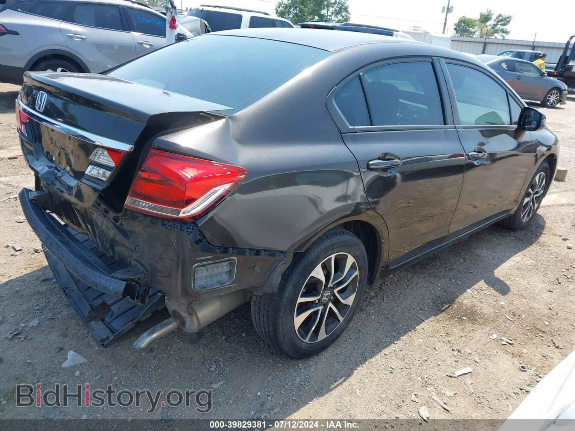 2013 HONDA CIVIC - VIN: 2HGFB2F80DH542179 - Фото 4