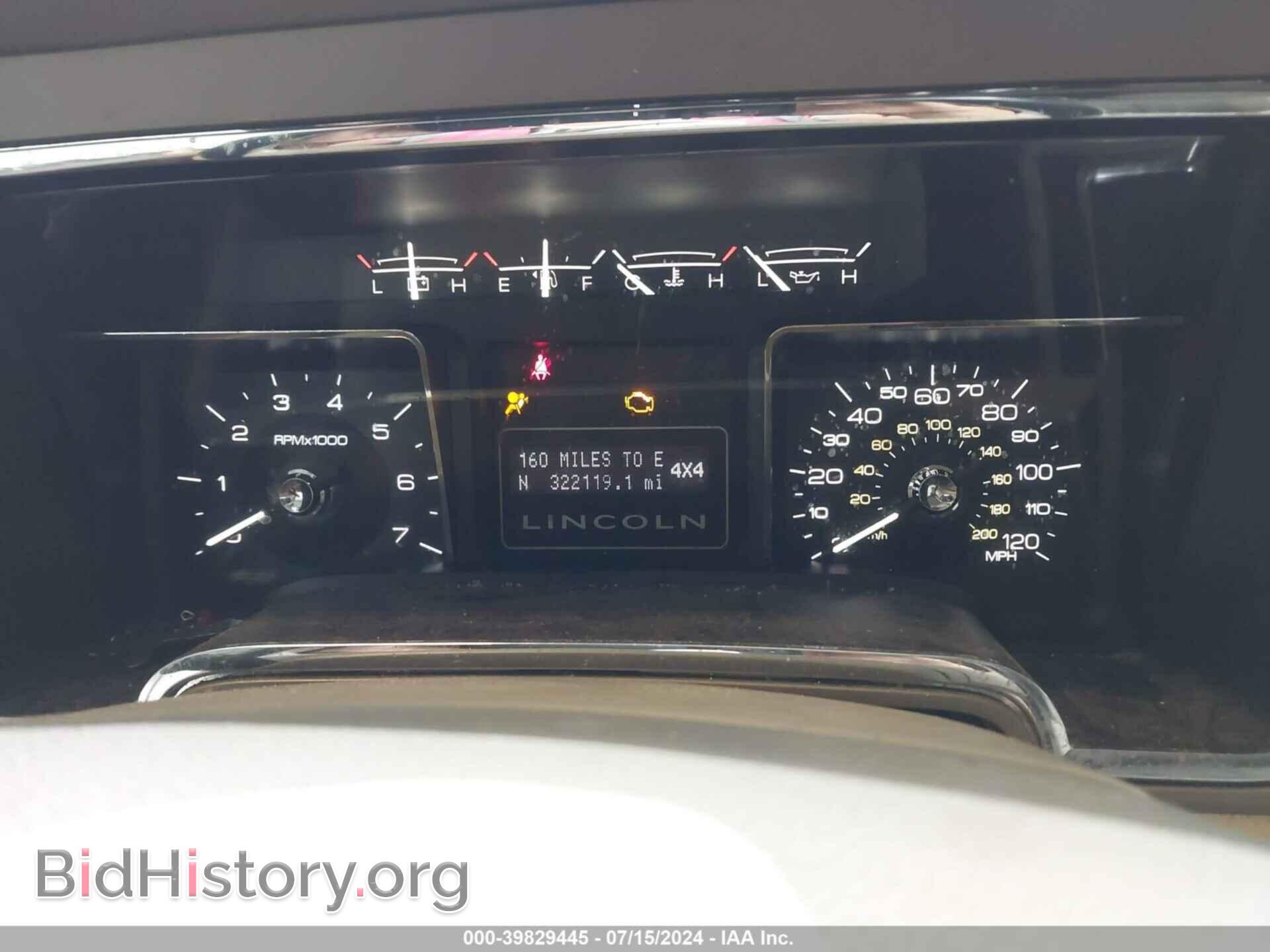2014 LINCOLN NAVIGATOR - VIN: 5LMJJ2J50EEL01071 - Фото 7