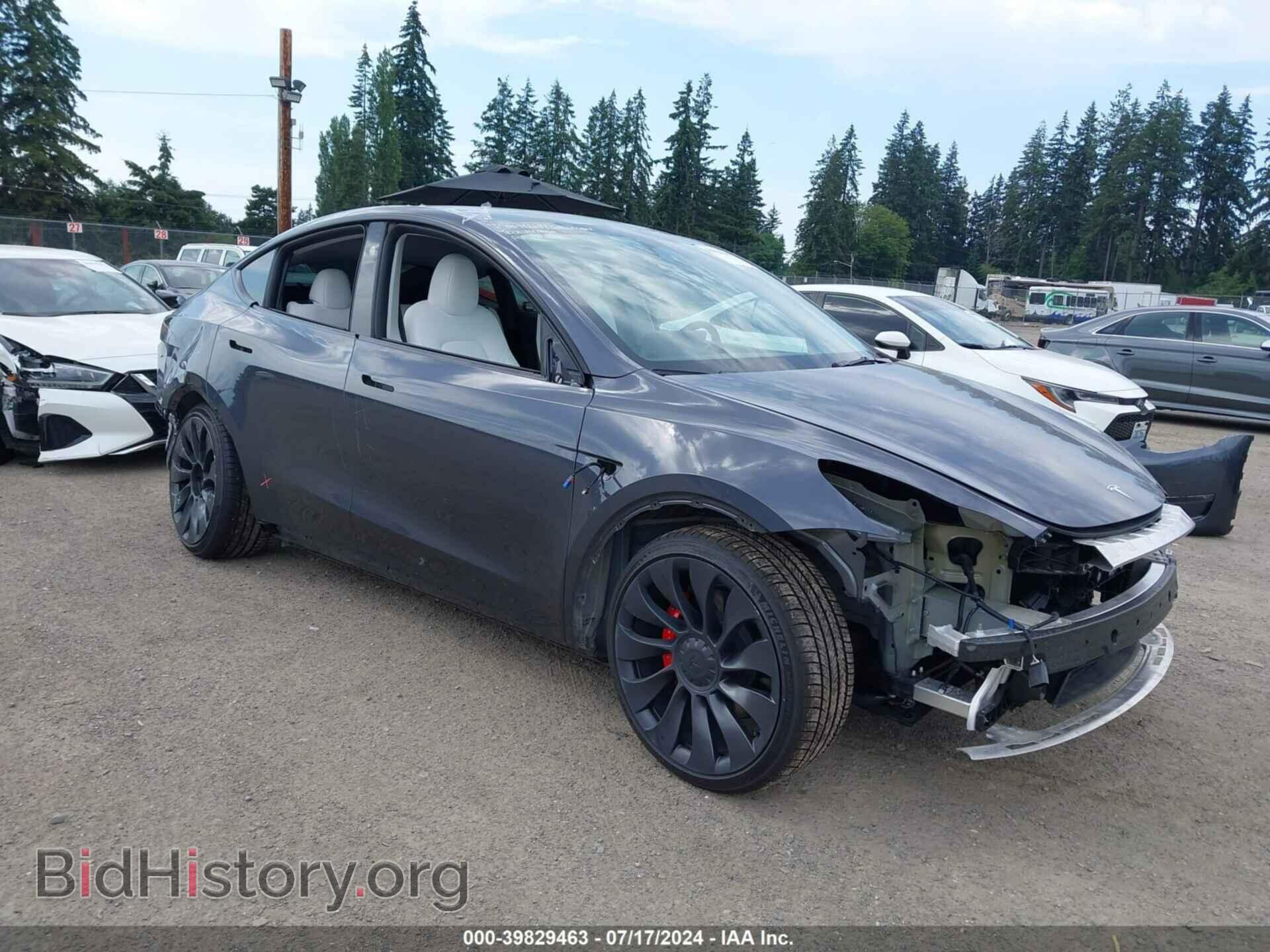 Фотография 7SAYGDEF4PF903186 - TESLA MODEL Y 2023
