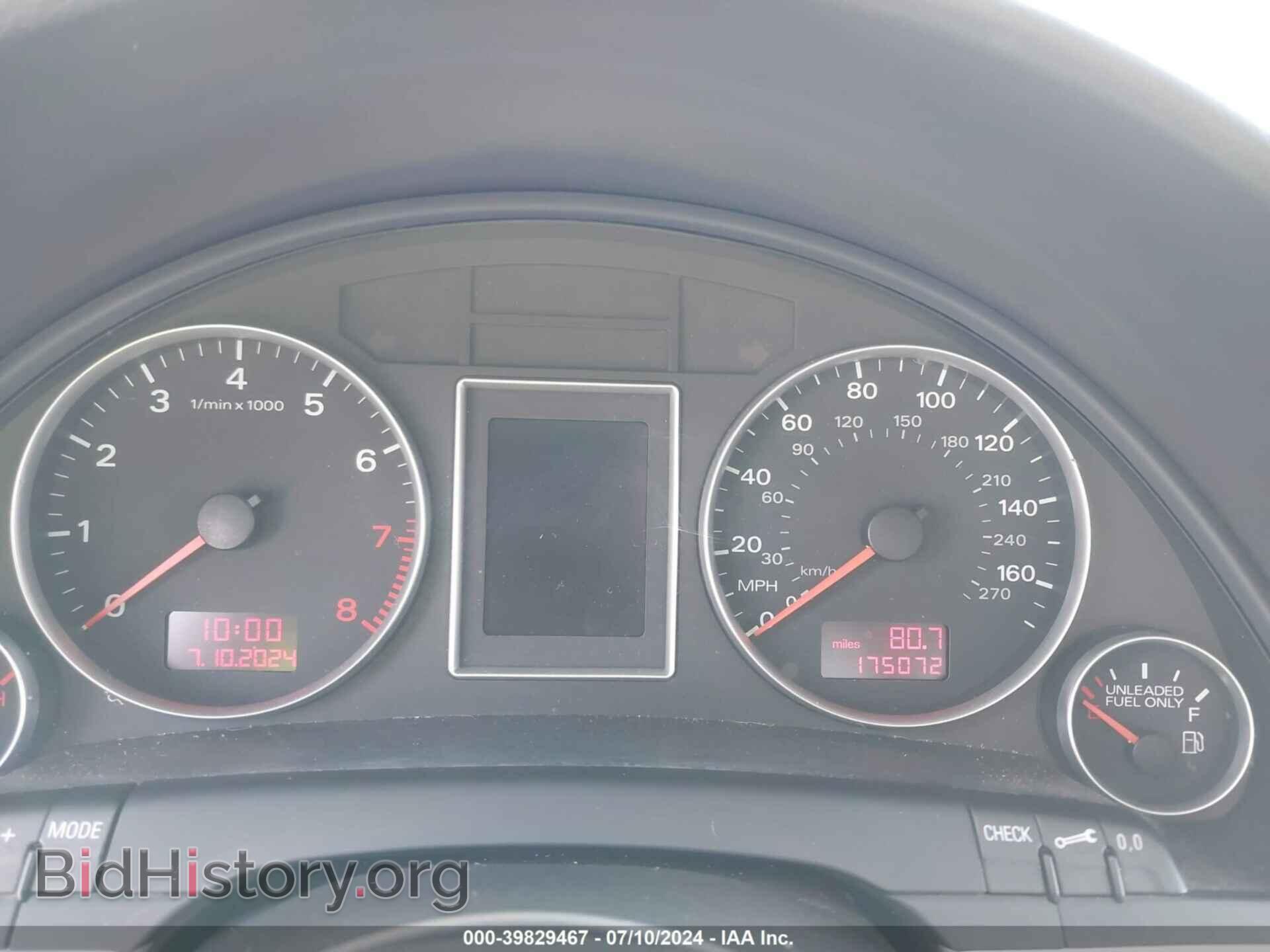 2006 AUDI A4 - VIN: WAUBF78E56A224347 - Фото 7