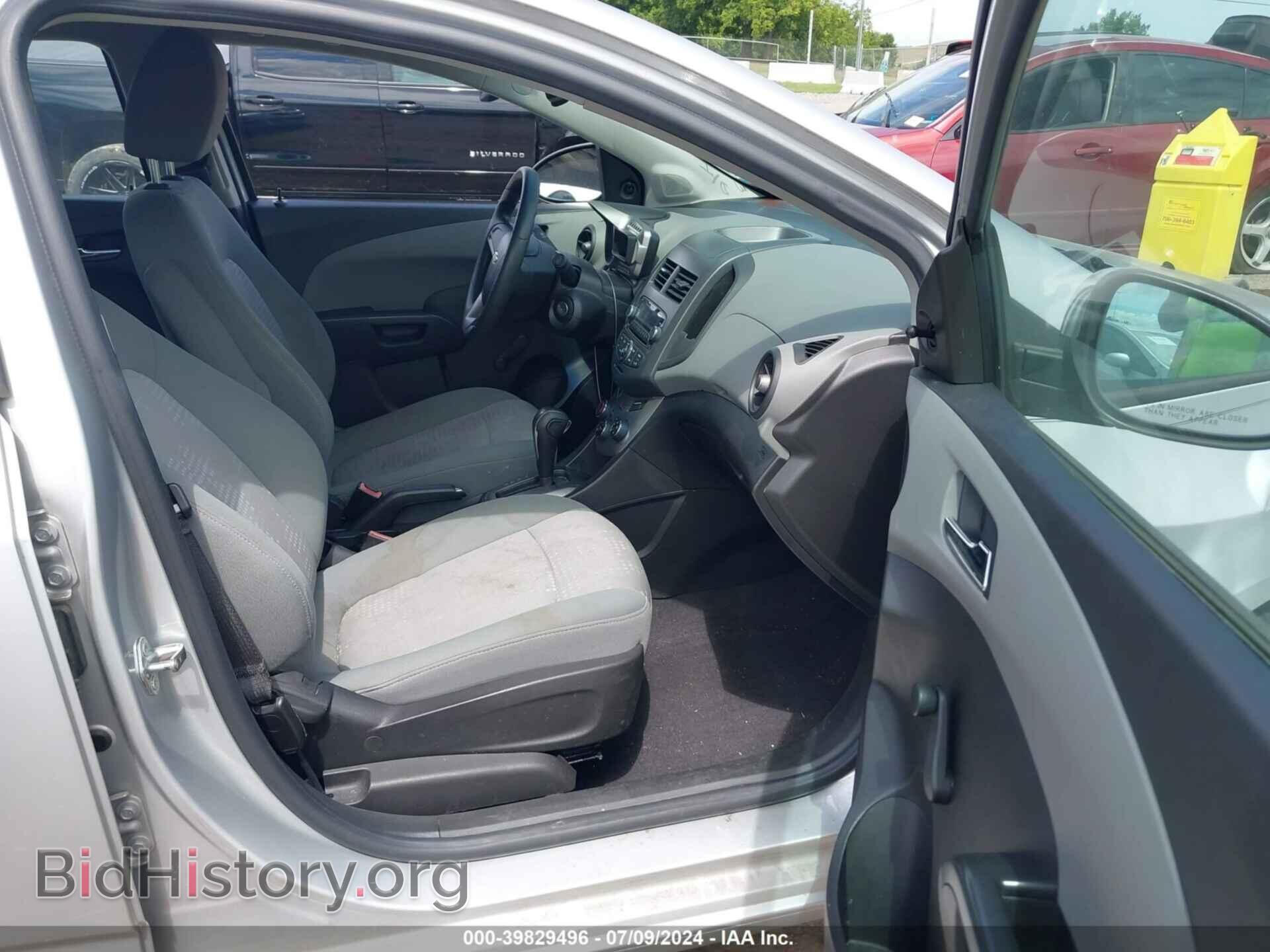 2012 CHEVROLET SONIC - VIN: 1G1JA6SH3C4189613 - Фото 5