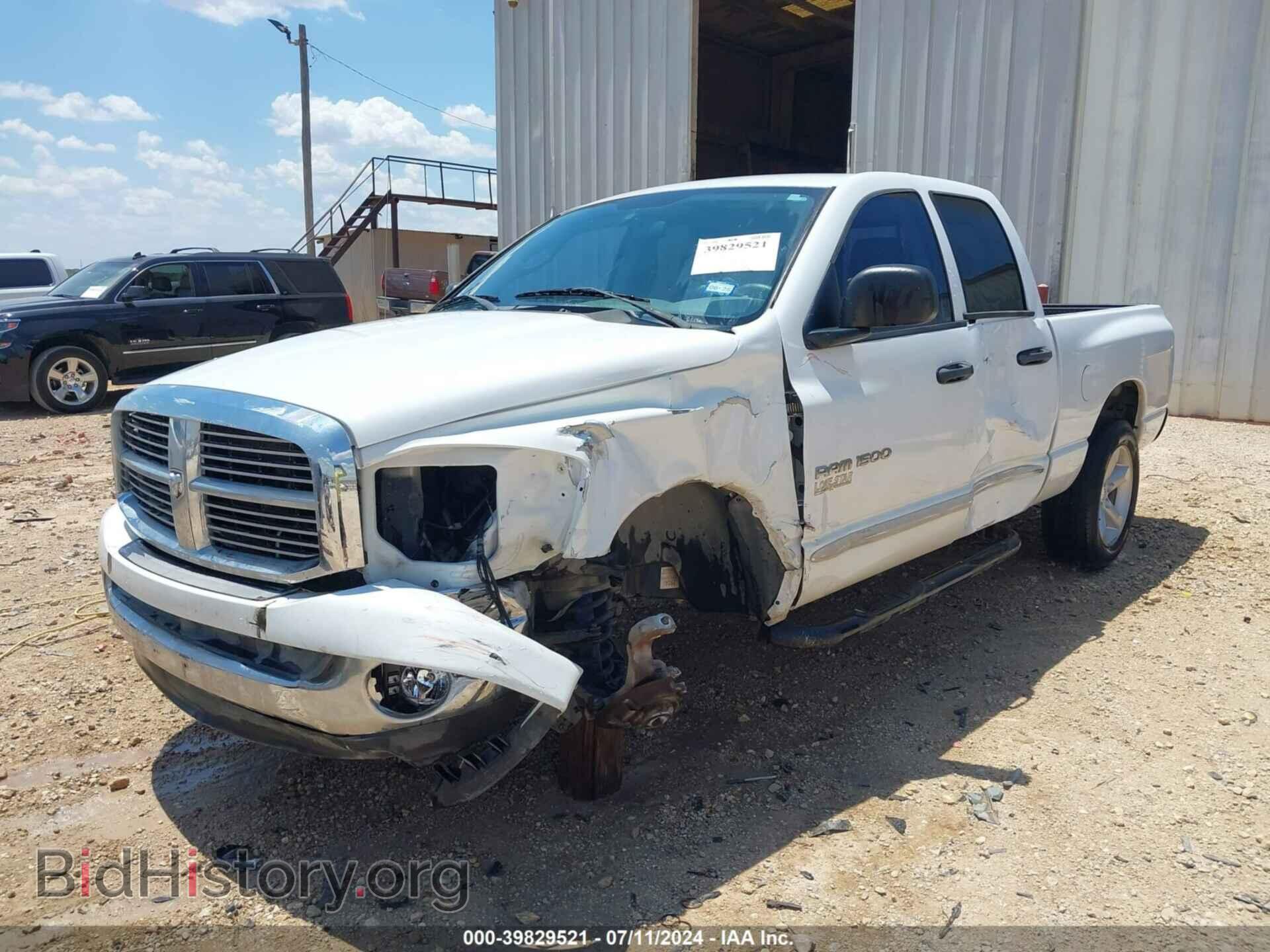 2006 DODGE RAM 1500 - VIN: 1D7HA18N06S627502 - Фото 2