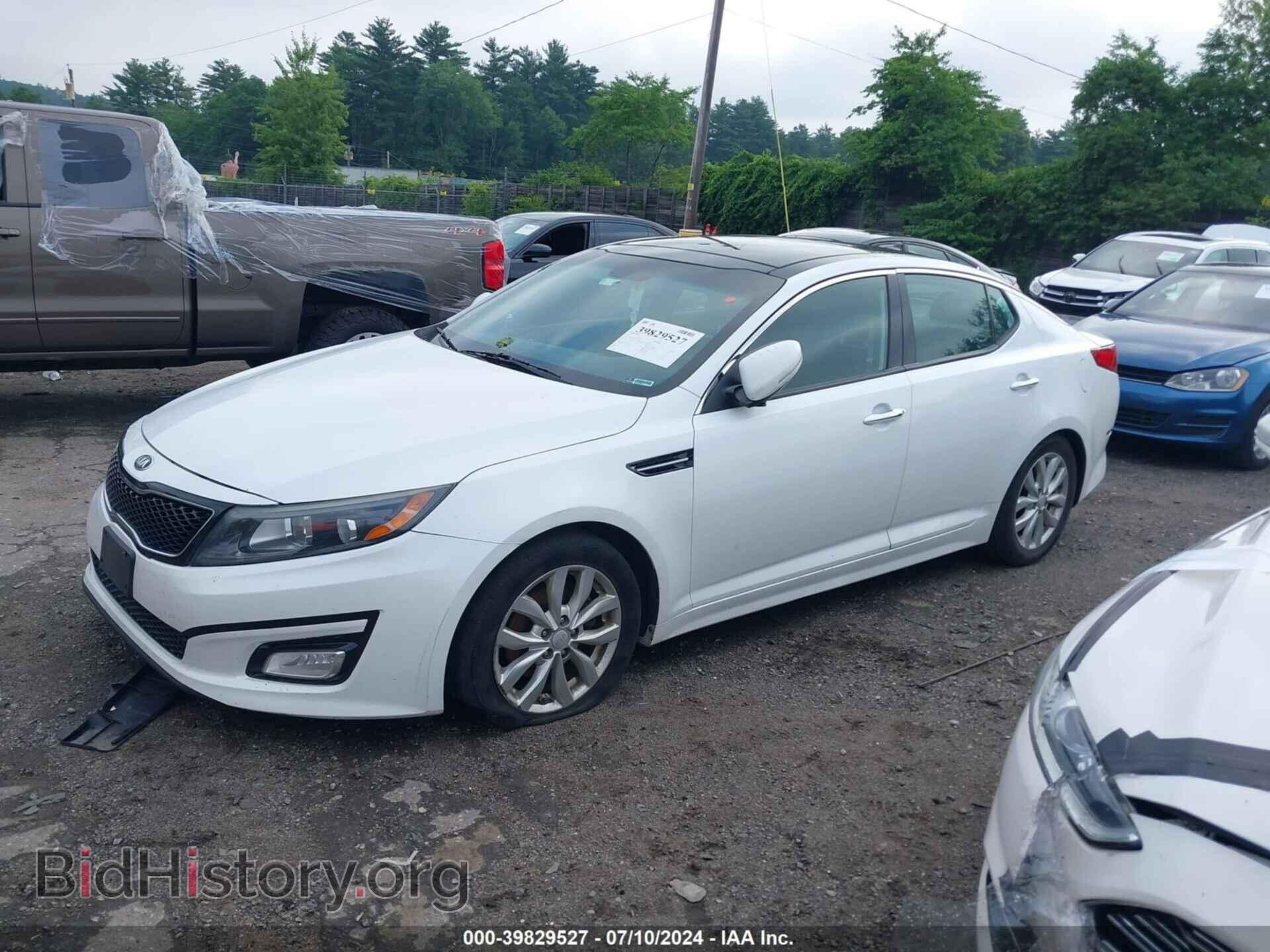 2015 KIA OPTIMA - VIN: 5XXGN4A77FG488356 - Фото 2