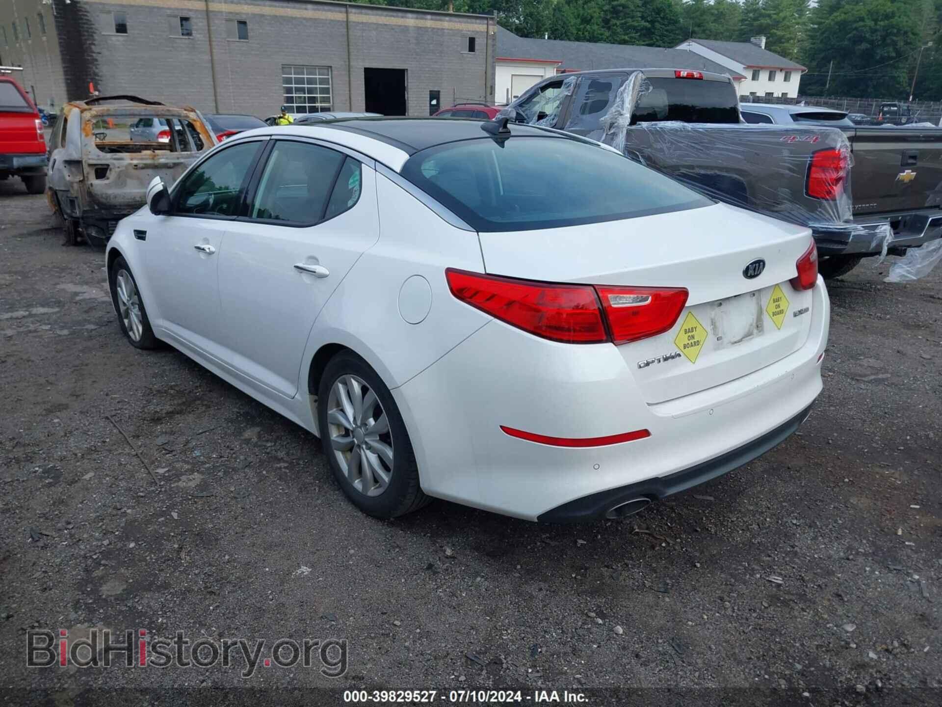 2015 KIA OPTIMA - VIN: 5XXGN4A77FG488356 - Фото 3
