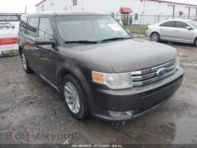 2011 Ford FLEX SEL, brown — VIN 2FMHK6CC7BBD11220, IAAI