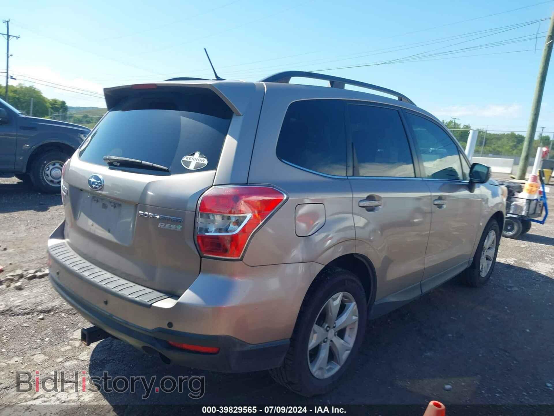 2014 SUBARU FORESTER - VIN: JF2SJAMC5EH416152 - Фото 4