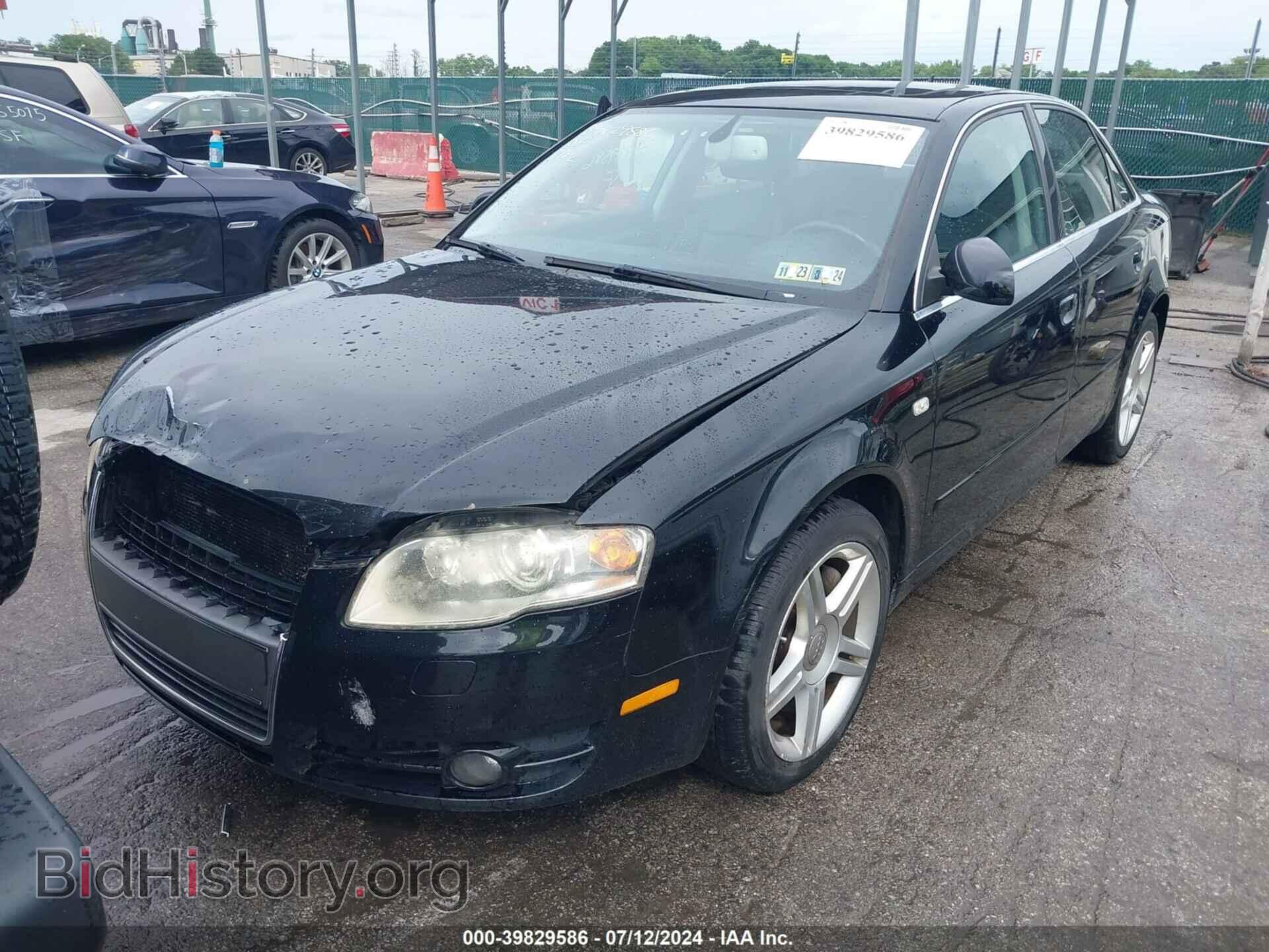 2007 AUDI A4 - VIN: WAUDF78EX7A027216 - Photo 2