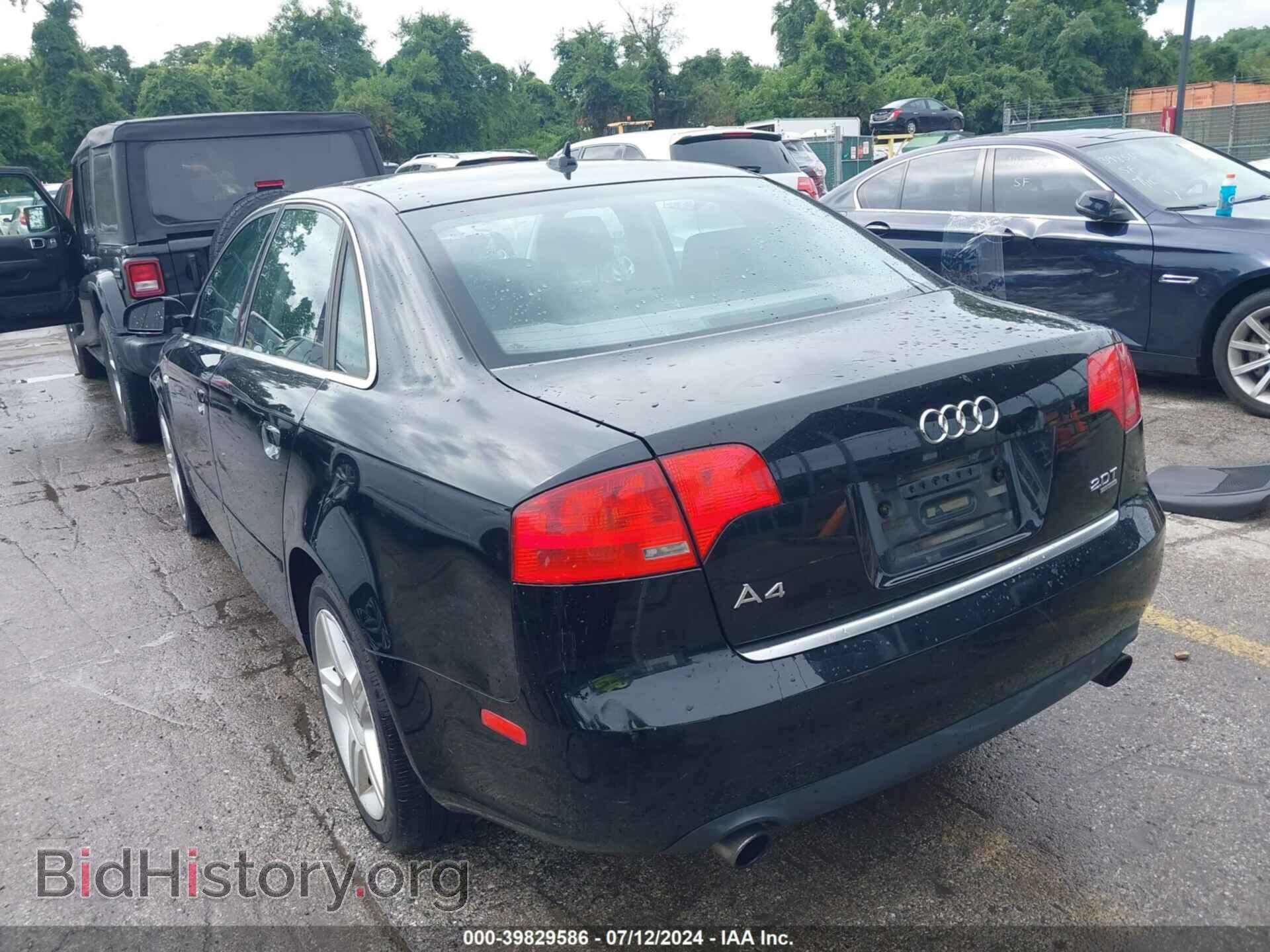 2007 AUDI A4 - VIN: WAUDF78EX7A027216 - Photo 3