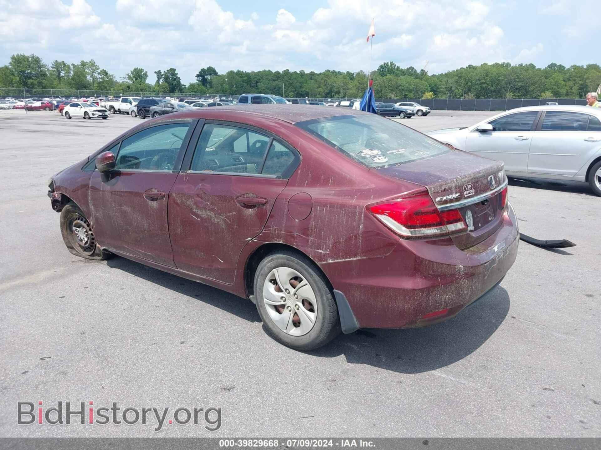 2014 HONDA CIVIC - VIN: 2HGFB2F59EH519152 - Photo 3