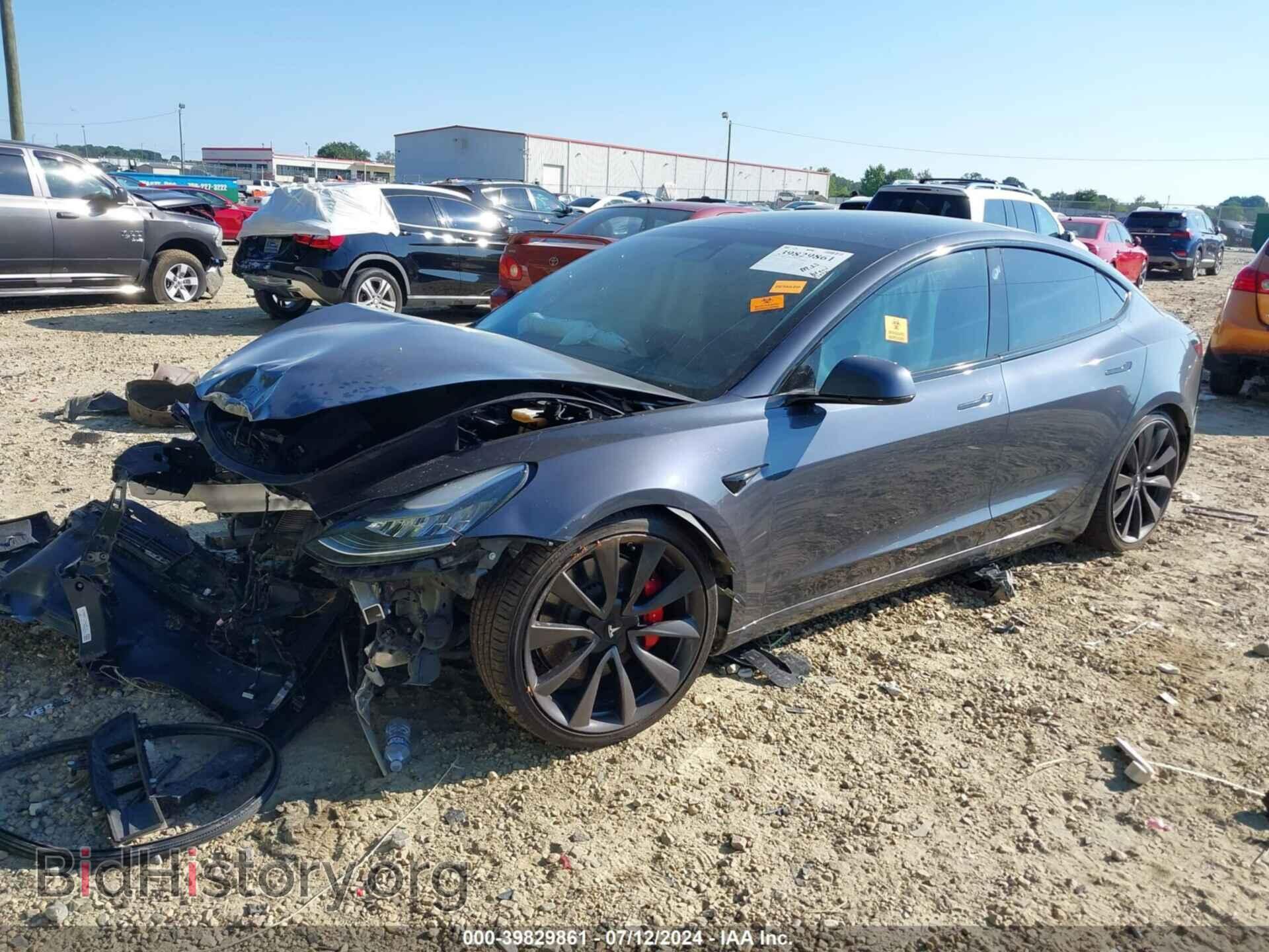 2020 TESLA MODEL 3 - VIN: 5YJ3E1EC9LF719728 - Фото 2