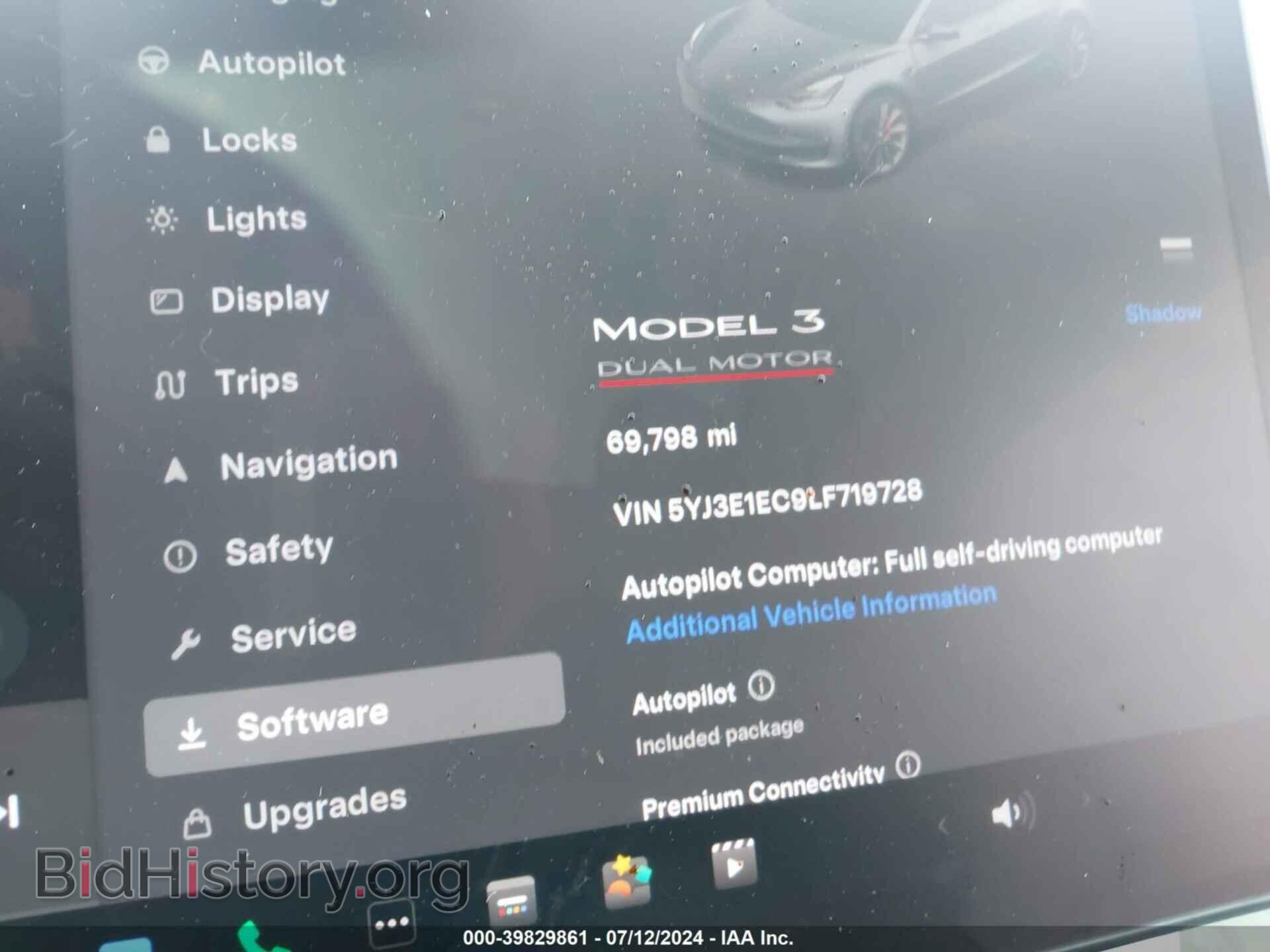 2020 TESLA MODEL 3 - VIN: 5YJ3E1EC9LF719728 - Фото 7