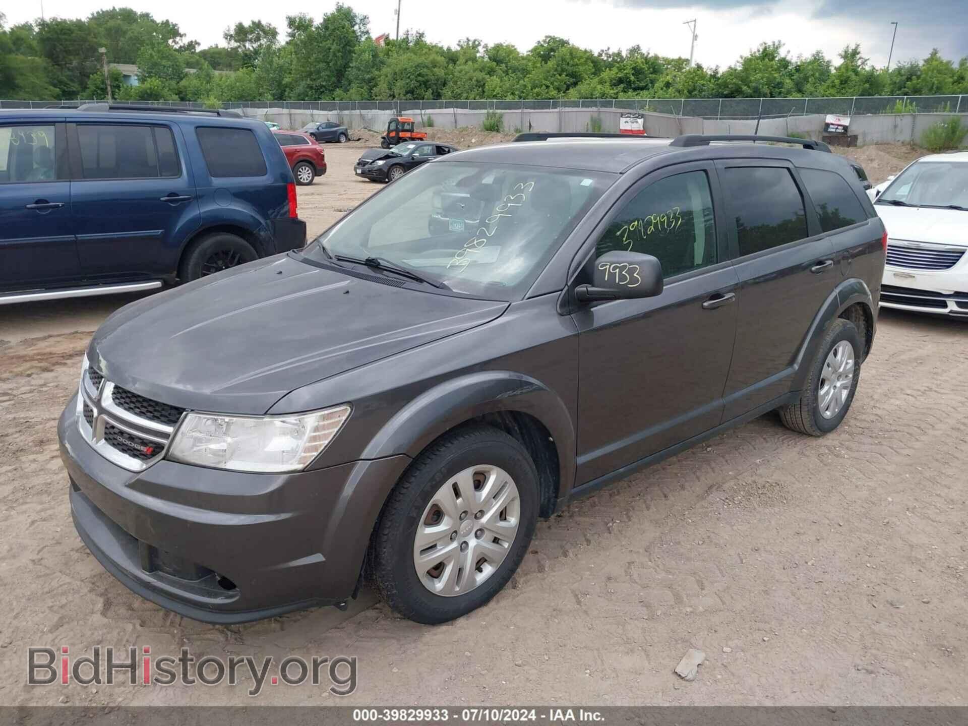 2018 DODGE JOURNEY - VIN: 3C4PDCAB0JT518425 - Фото 2