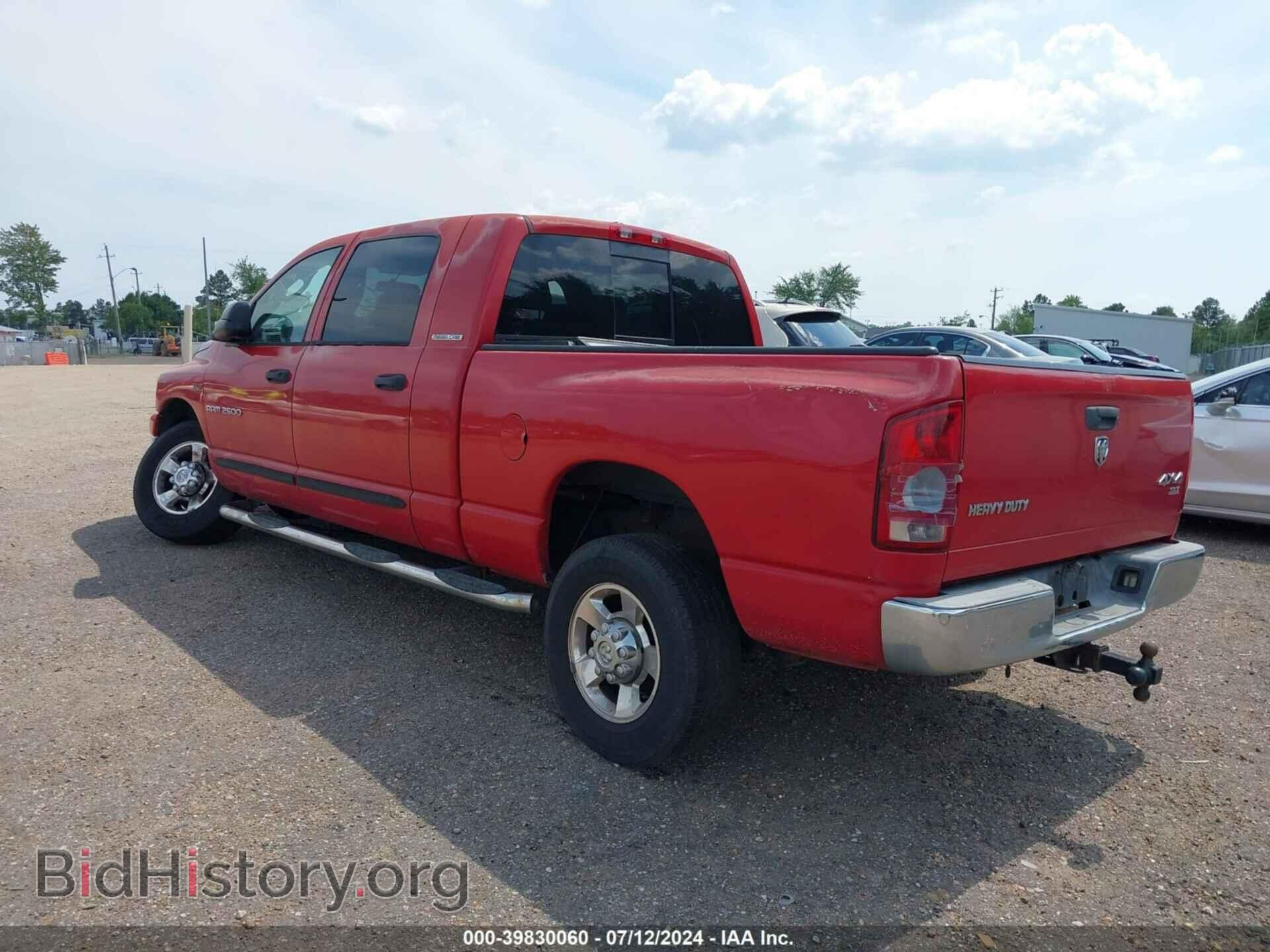 2006 DODGE RAM 2500 - VIN: 3D7KS29D56G129821 - Фото 3
