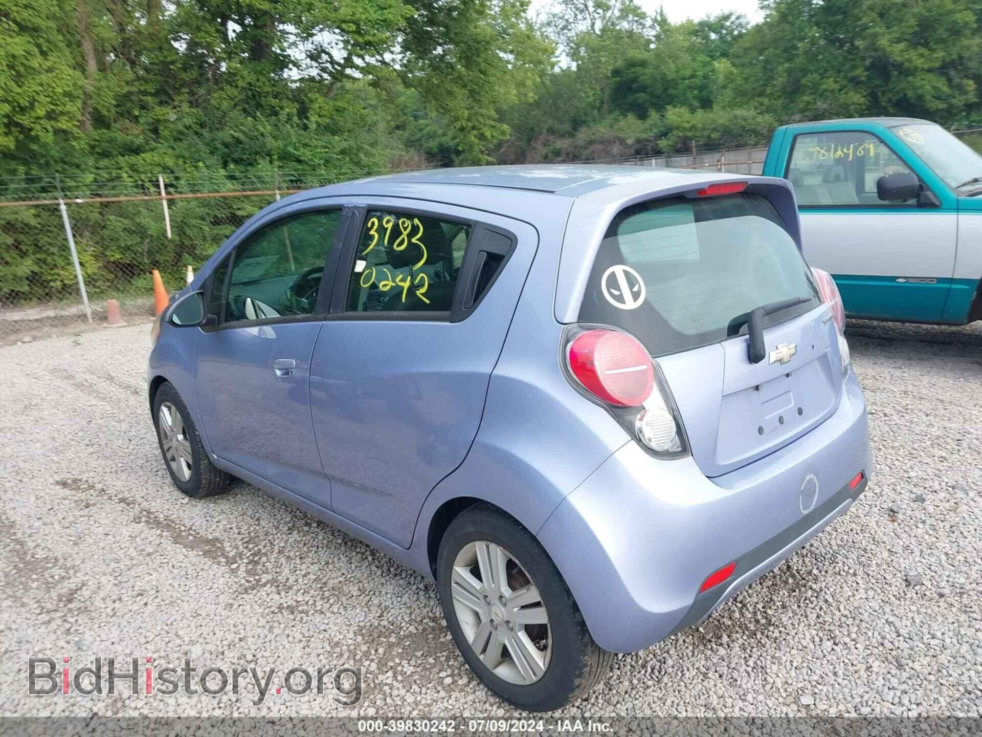 2014 CHEVROLET SPARK - VIN: KL8CB6S9XEC495683 - Фото 3