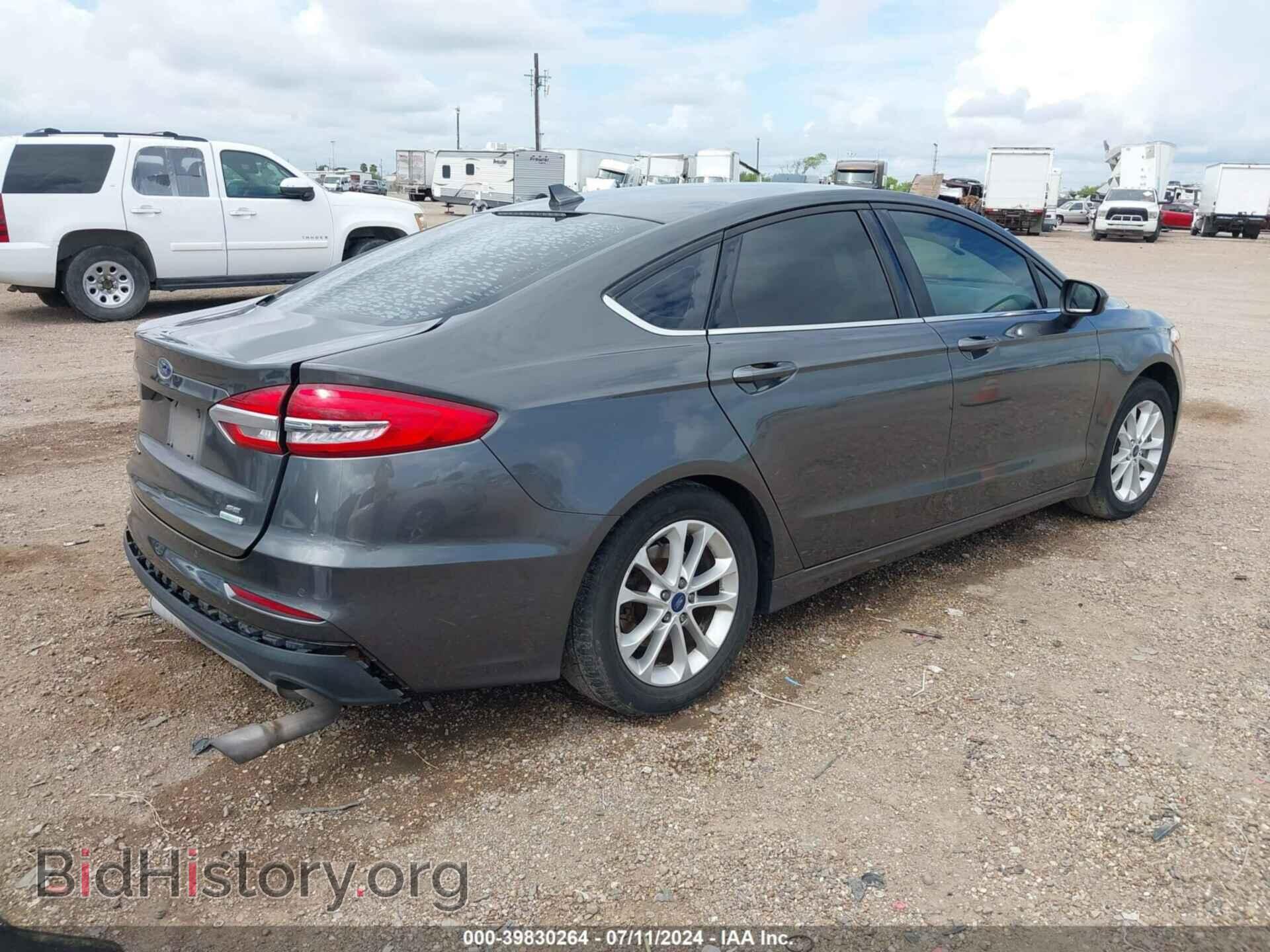 2019 FORD FUSION - VIN: 3FA6P0HD2KR198313 - Фото 4