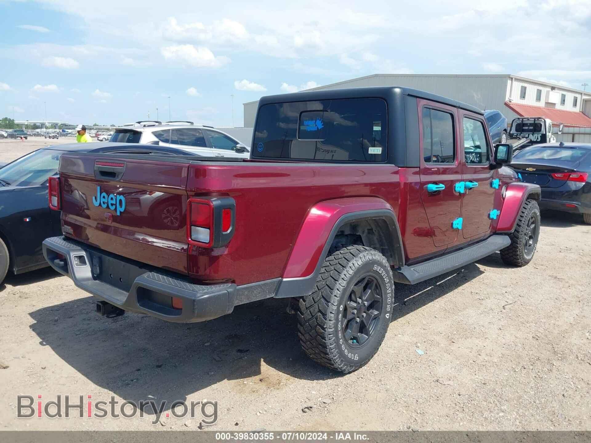 2022 JEEP GLADIATOR - VIN: 1C6HJTAG4NL126176 - Фото 4