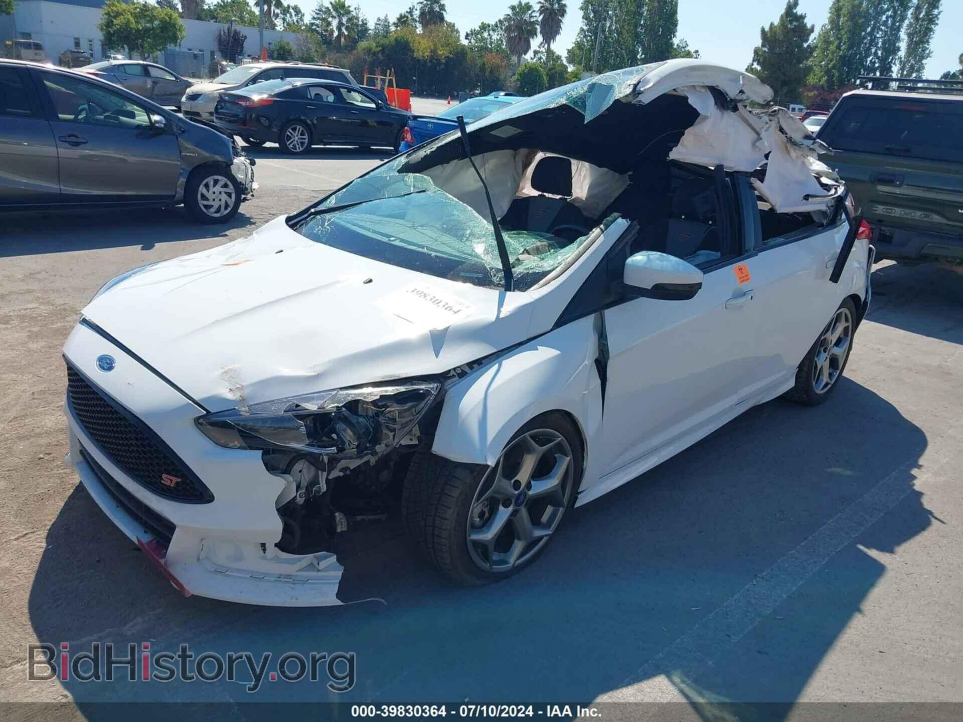 2017 FORD FOCUS ST - VIN: 1FADP3L90HL214916 - Фото 2