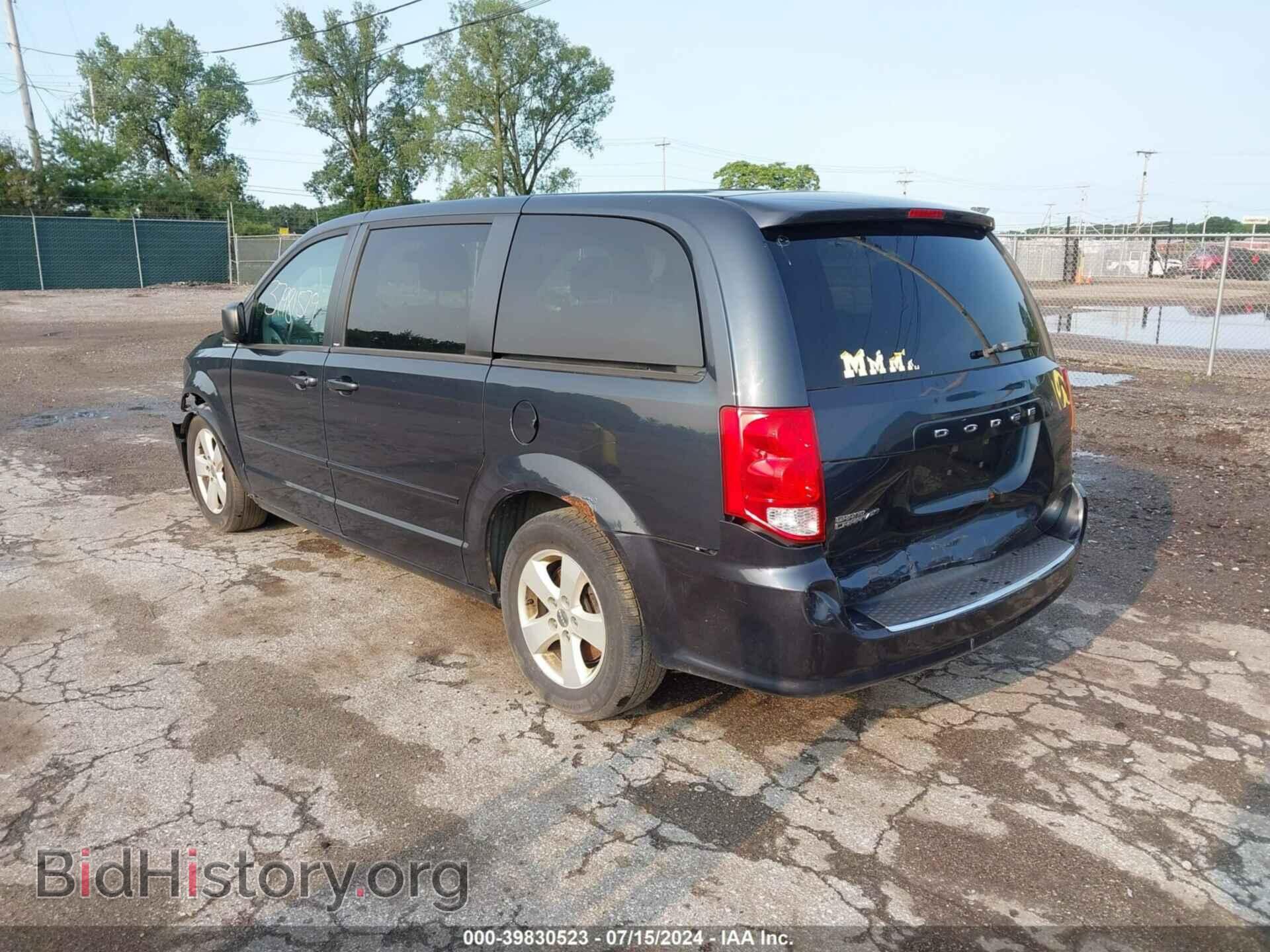 2013 DODGE GRAND CARAVAN - VIN: 2C4RDGBG9DR753892 - Фото 3
