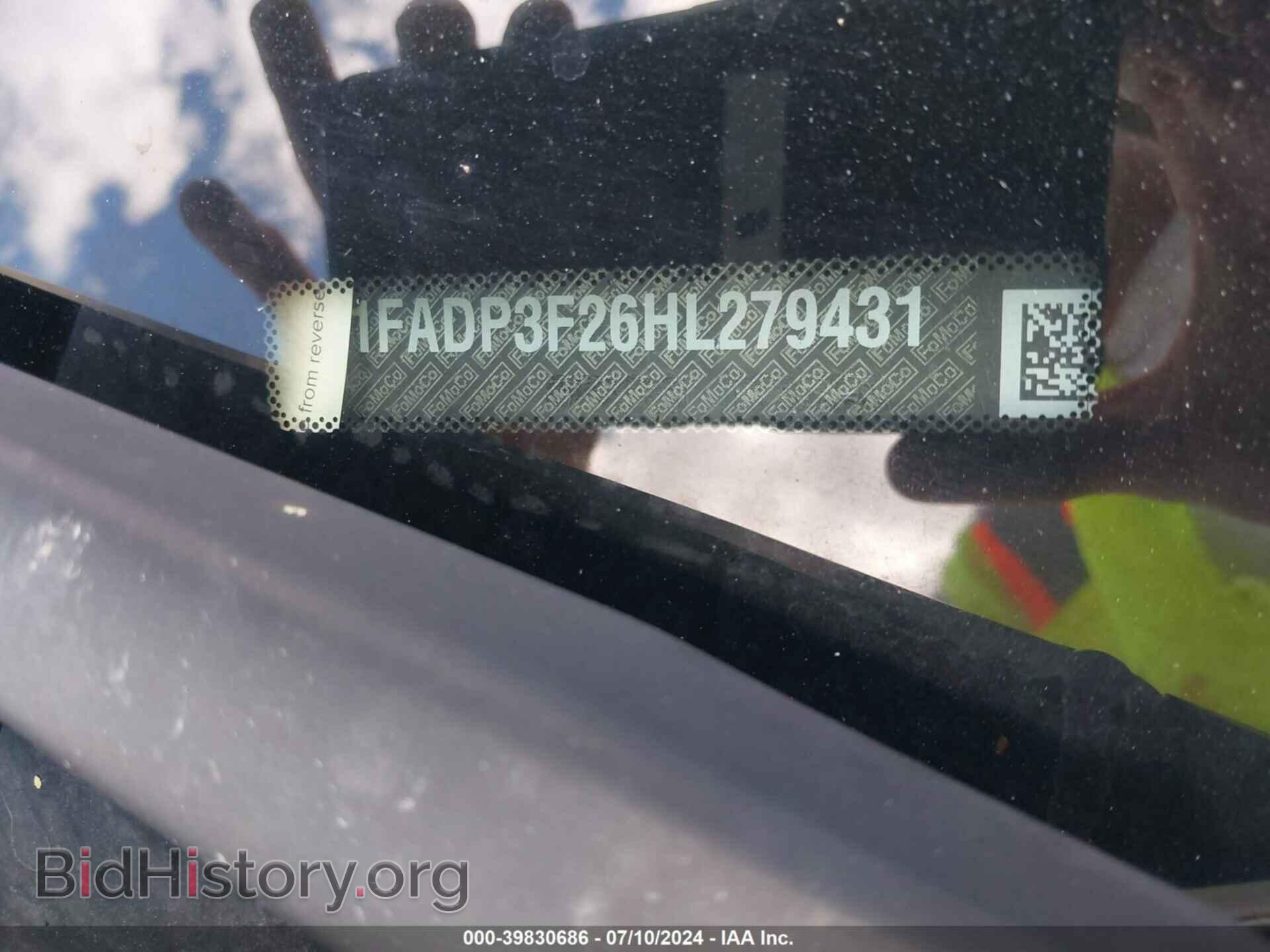 2017 FORD FOCUS - VIN: 1FADP3F26HL279431 - Фото 9