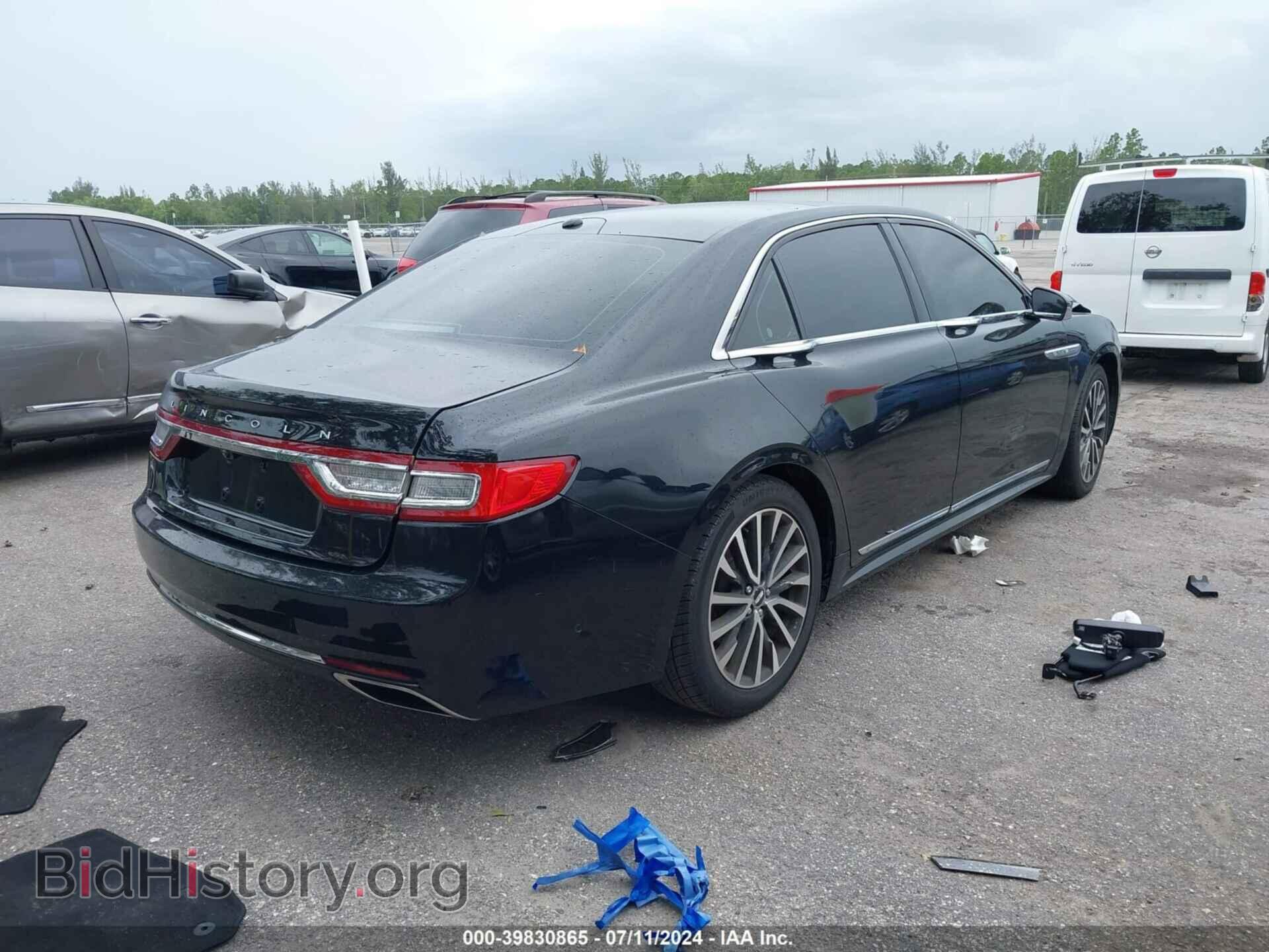 2017 LINCOLN CONTINENTAL - VIN: 1LN6L9SP6H5605487 - Фото 4