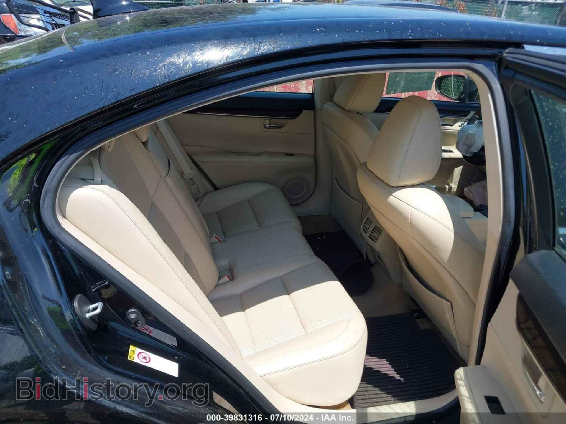 2015 LEXUS ES 350 - VIN: JTHBK1GG4F2152936 - Фото 8