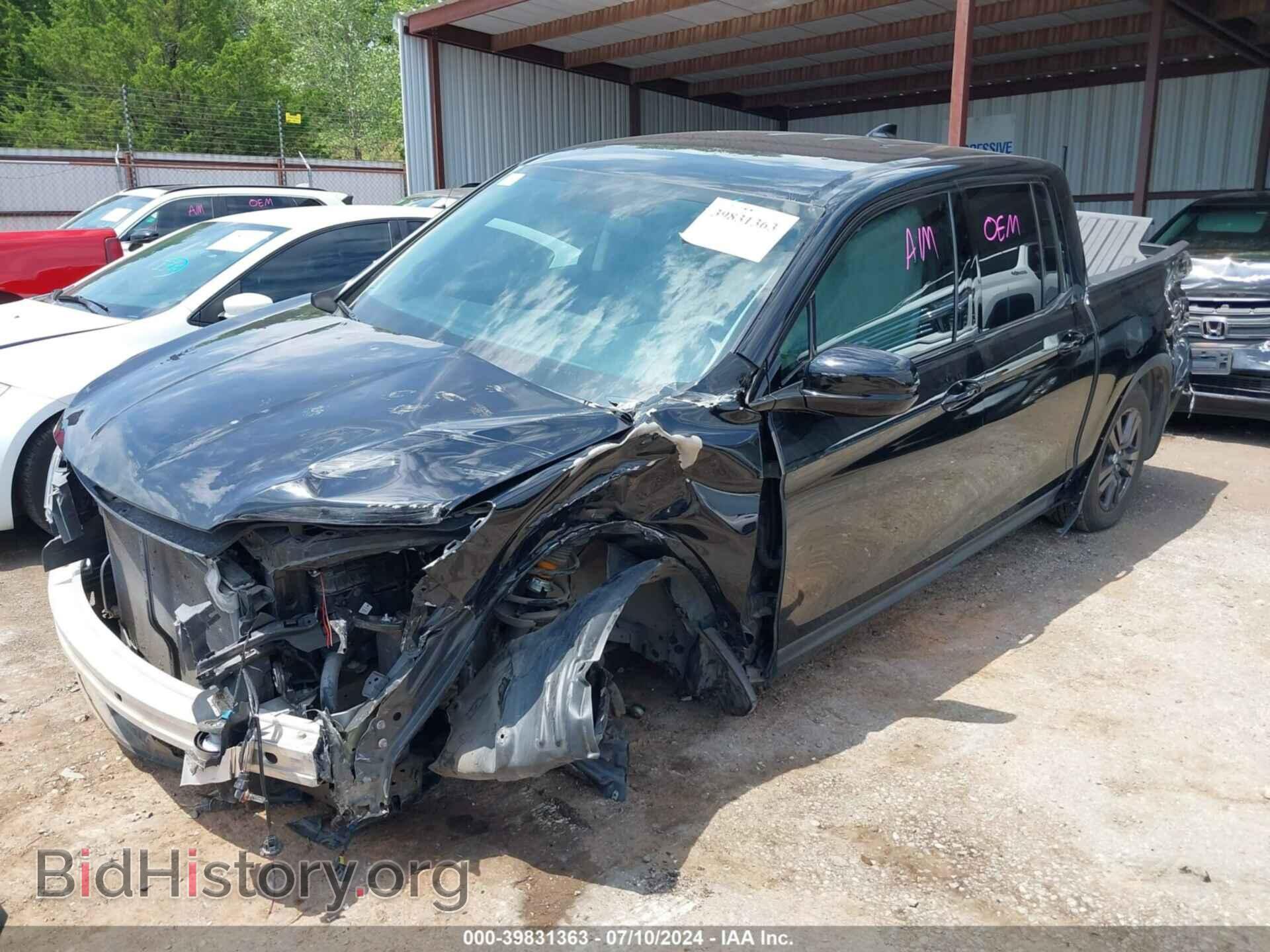 2017 HONDA RIDGELINE - VIN: 5FPYK2F12HB010963 - Фото 2