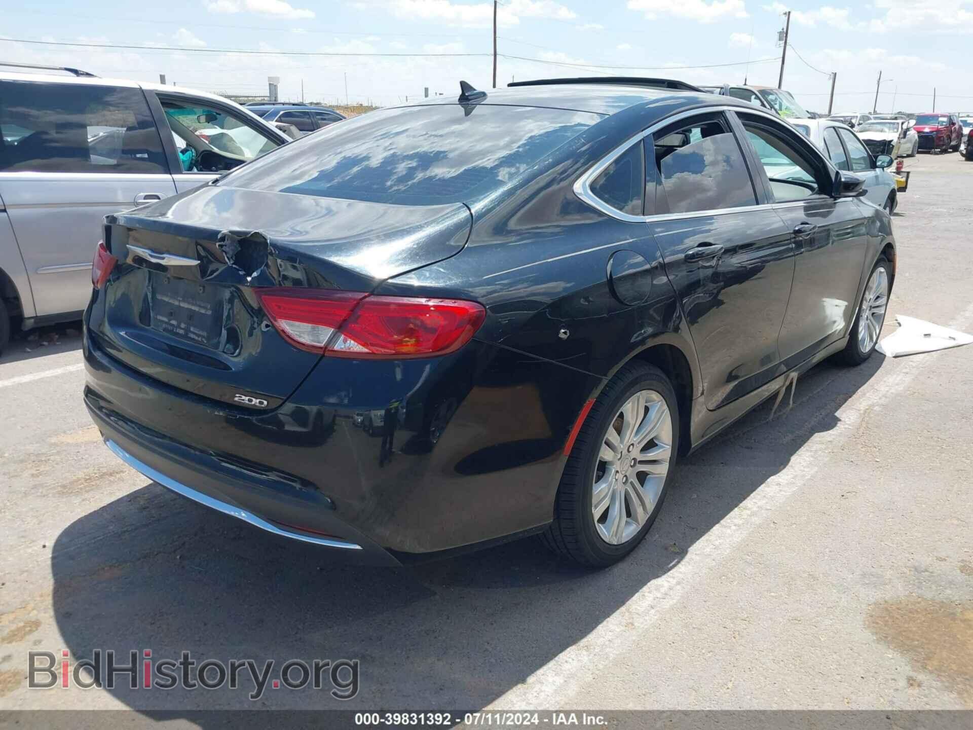 2016 CHRYSLER 200 - VIN: 1C3CCCAB3GN146514 - Photo 4