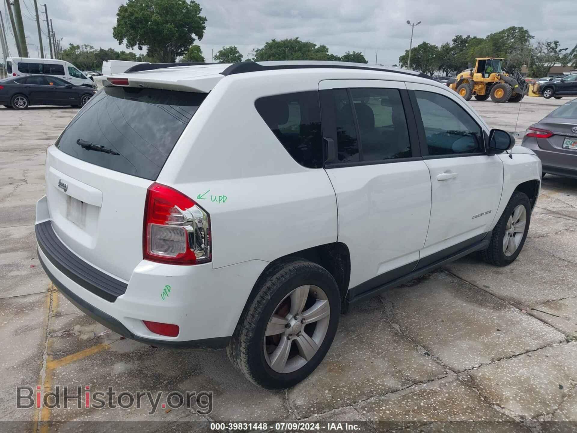2012 JEEP COMPASS - VIN: 1C4NJCBA9CD553818 - Фото 4